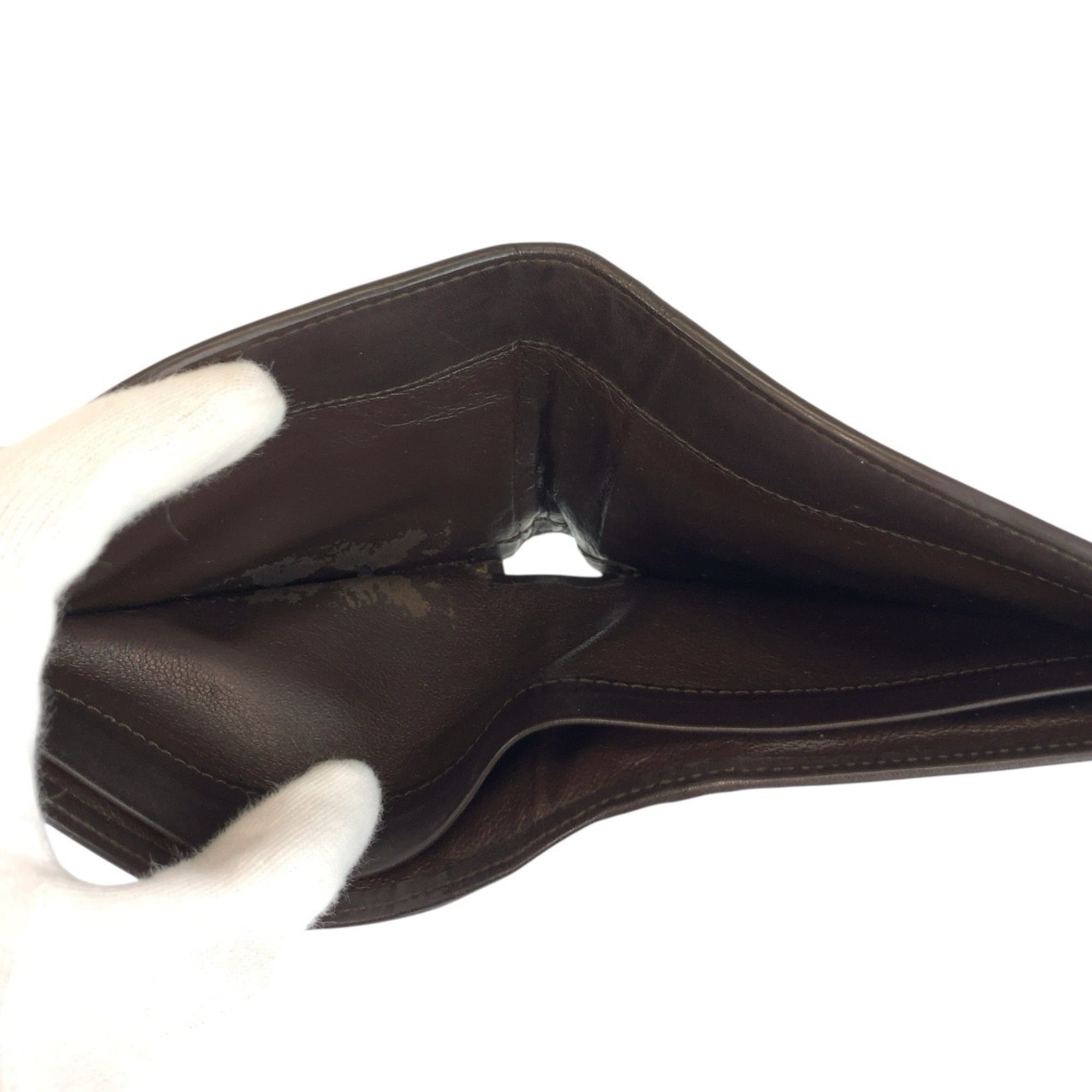 Bottega Veneta Brown Intrecciato Wallet (Bi-Fold) (Pre-Owned)