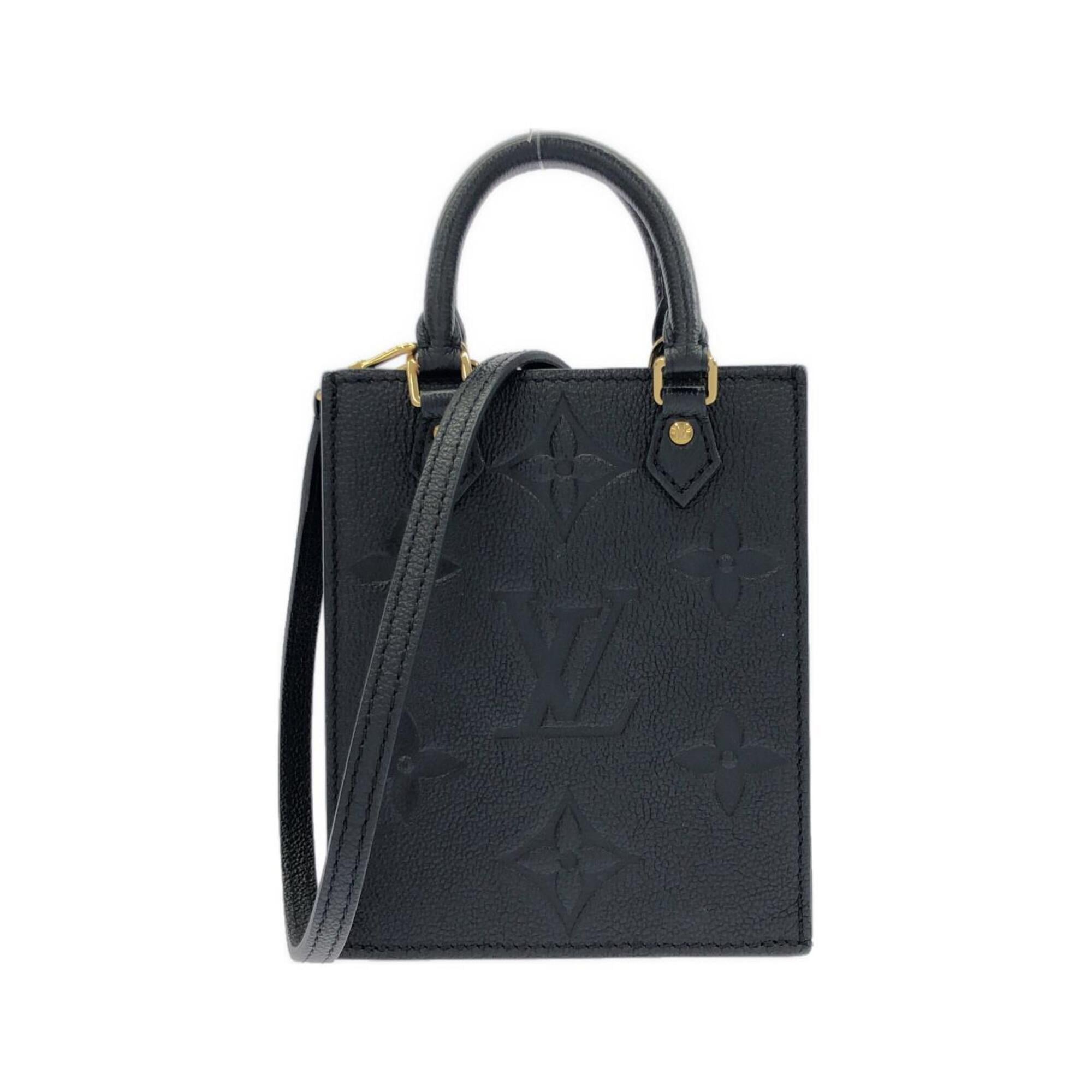 Louis Vuitton Monogram Empreinte Black Monogram Empreinte Handbag (Pre-Owned)
