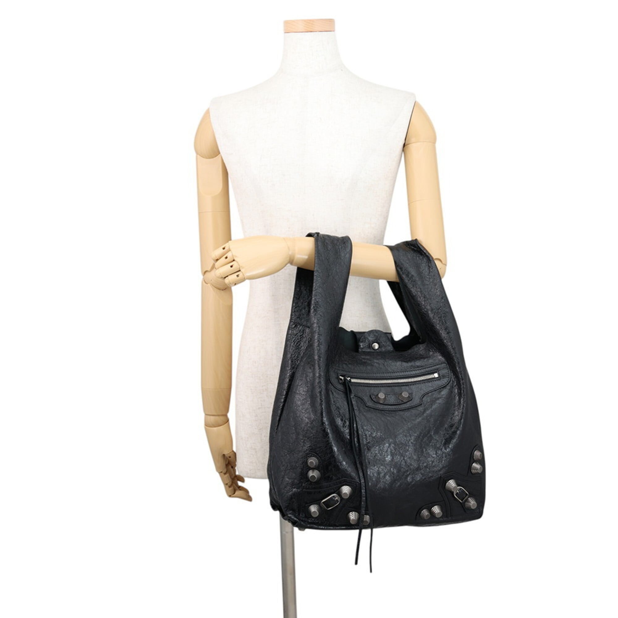 Balenciaga Black Handbag Tote Bag (Pre-Owned)