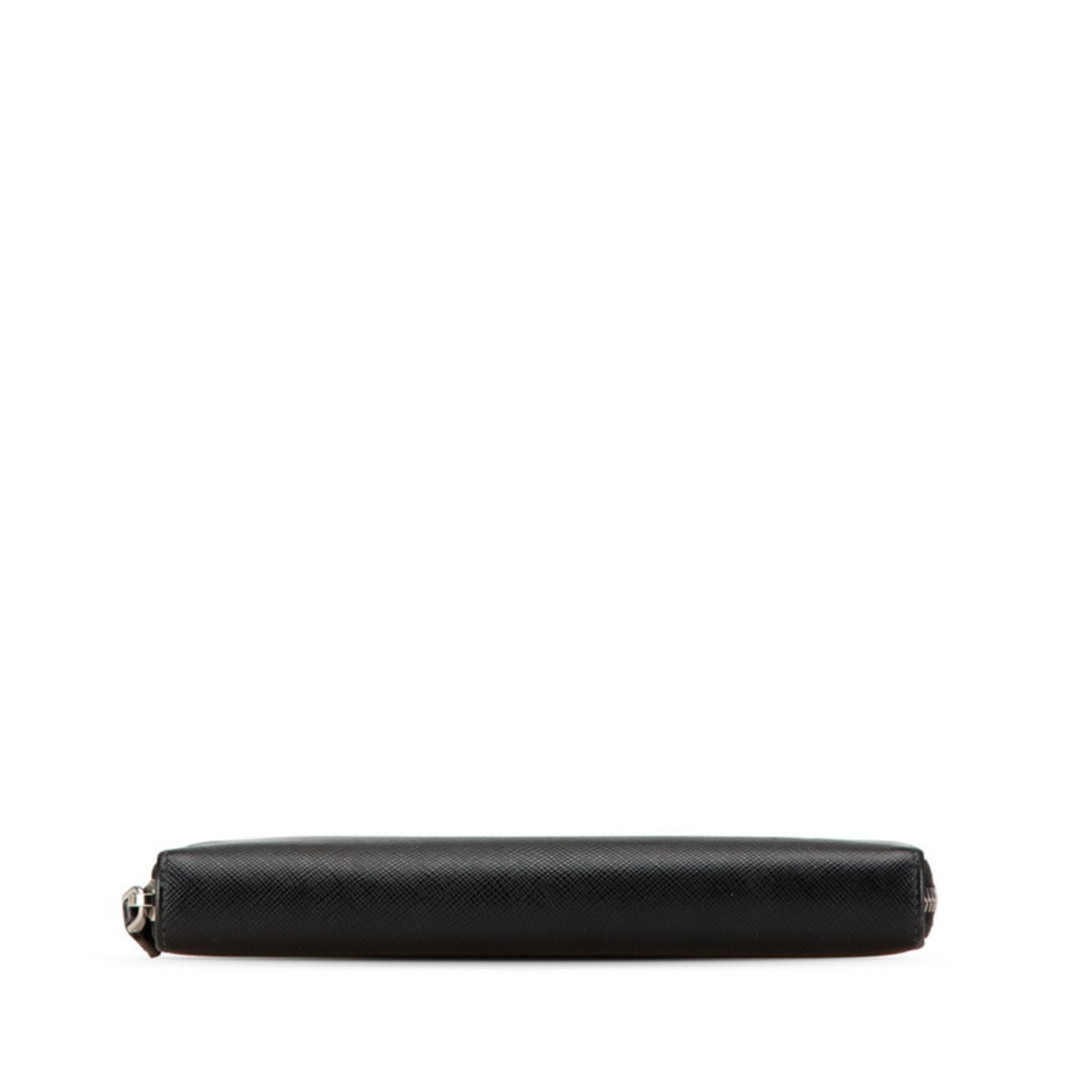 Prada Black Leather Coin Purse/Coin Case (Pre-Owned)