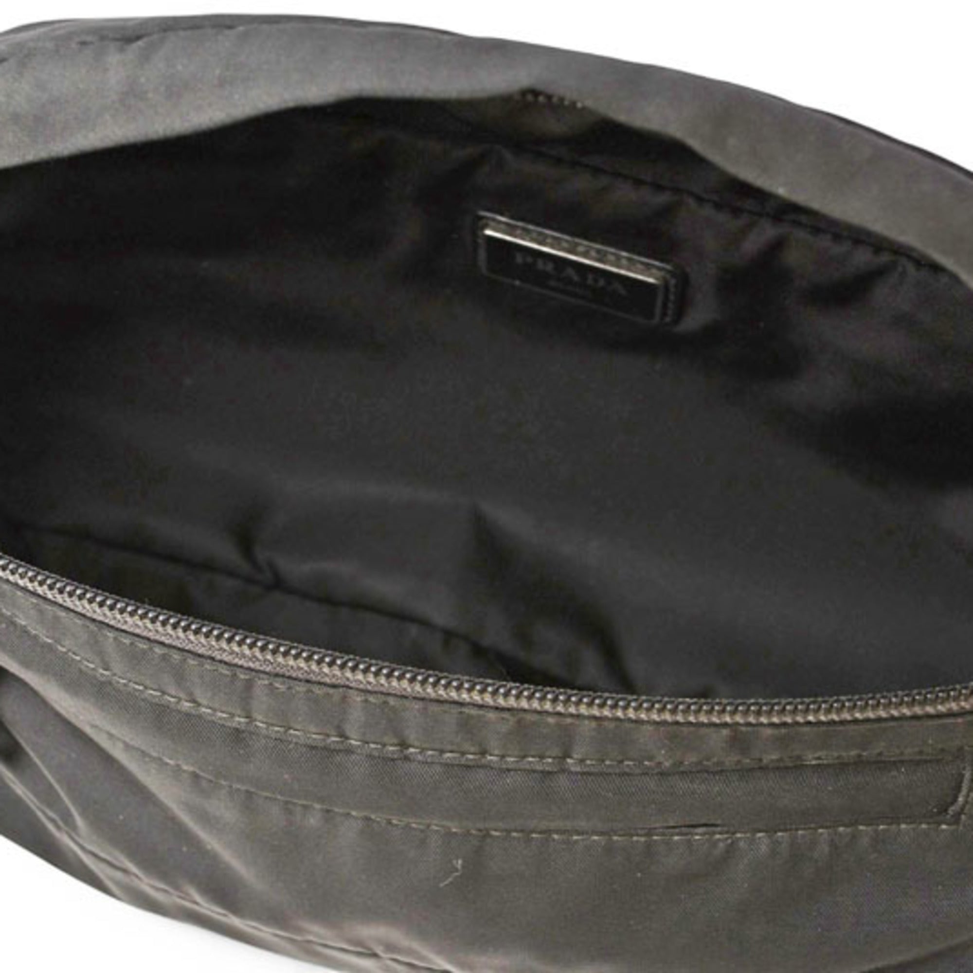 Prada Black Nero Nylon Fanny Pack Pouch (Pre-Owned)
