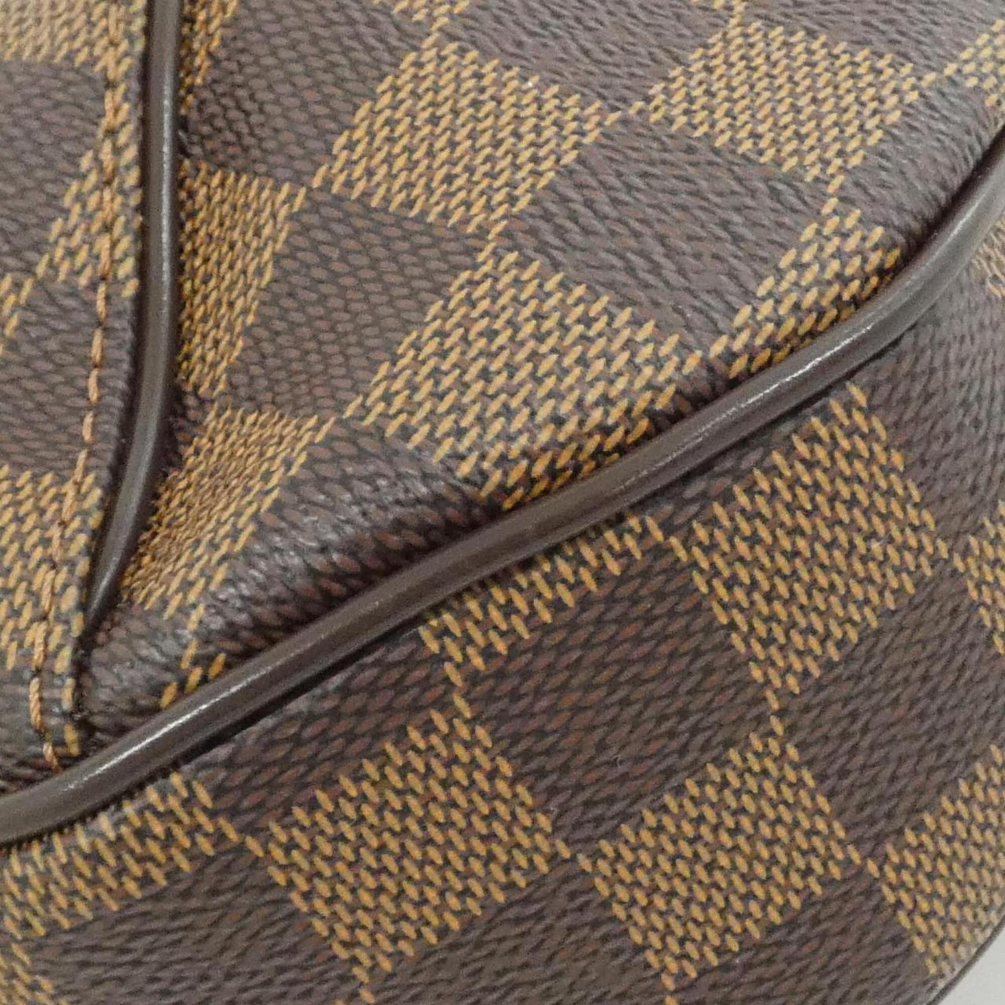 Louis Vuitton Ebene Coated Canvas Shoulder Bag (Pre-Owned)