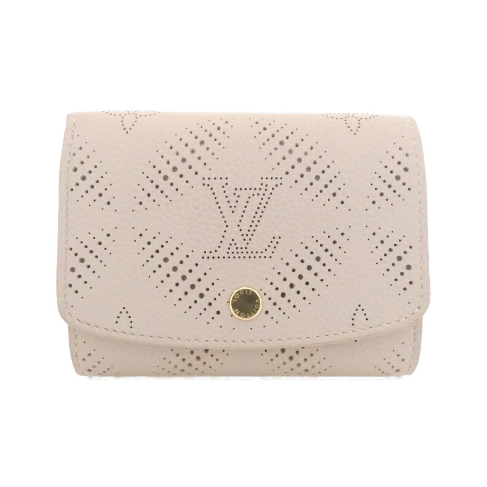 Louis Vuitton Pink Mahina Leather Leather Wallet (Bi-Fold) (Pre-Owned)