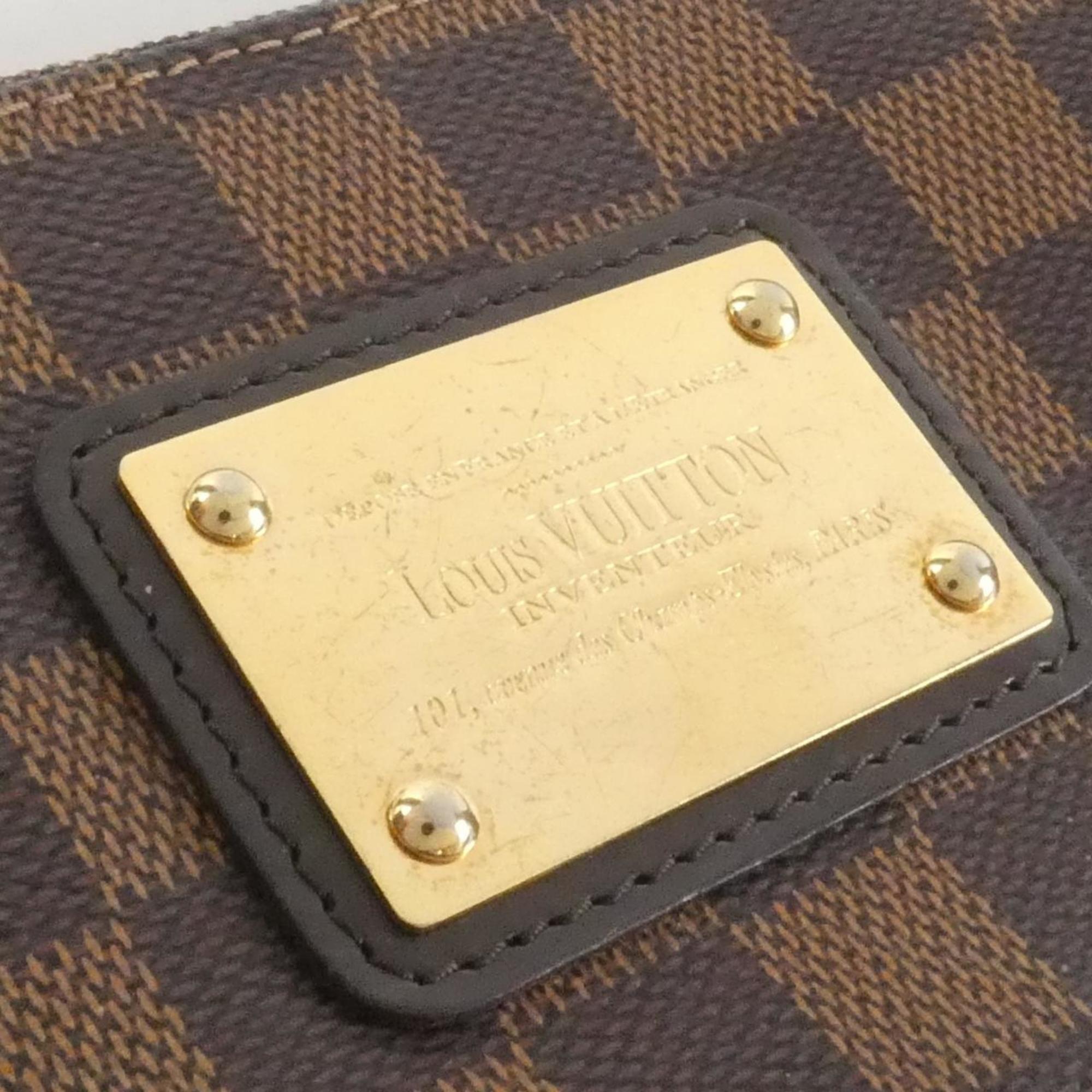 Louis Vuitton Brown Coated Canvas Shoulder Bag (Pre-Owned)