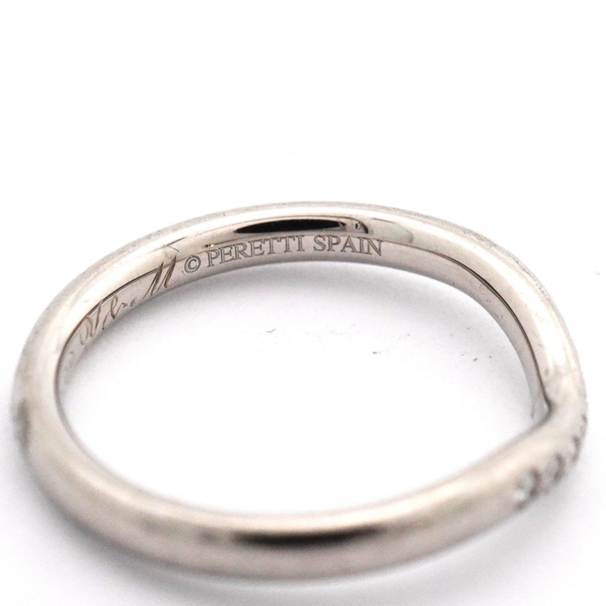 Tiffany Platinum 950 Band Ring (Pre-Owned)