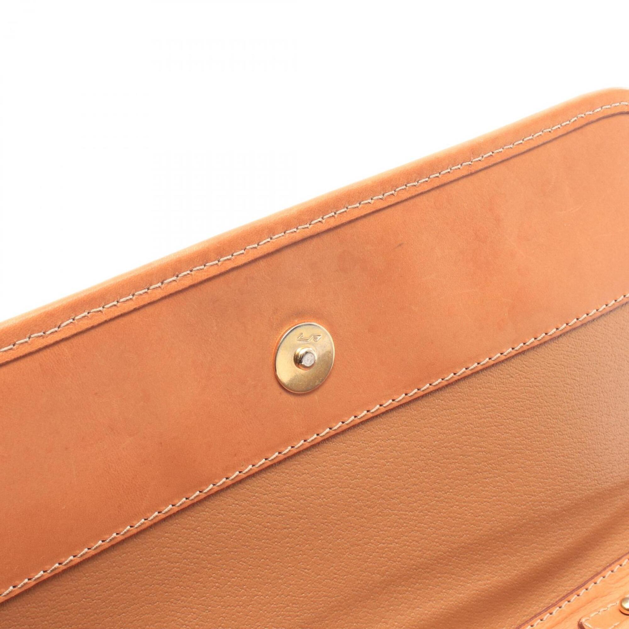 Celine Brown Coated Canvas Pvc Leather Handbag Shoulder Bag (Pre-Owned)