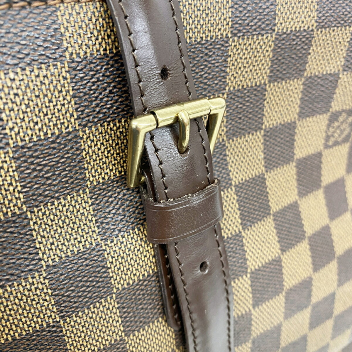 Louis Vuitton Damier Canvas Tote Bag (Pre-Owned)