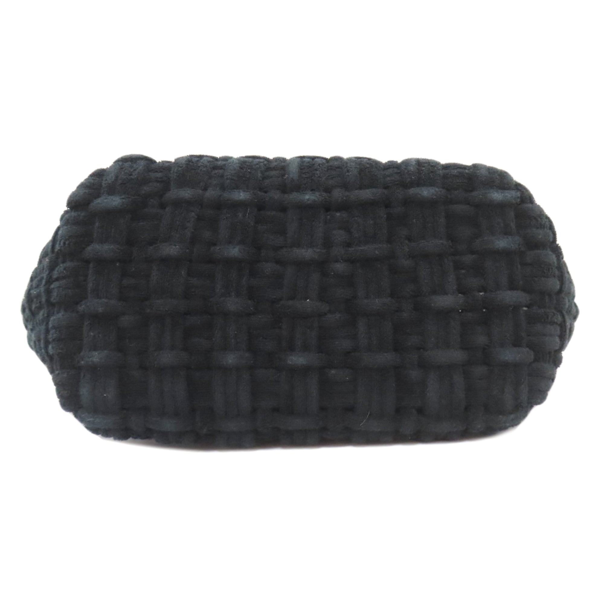 Balenciaga Black Pile Fabric Handbag (Pre-Owned)
