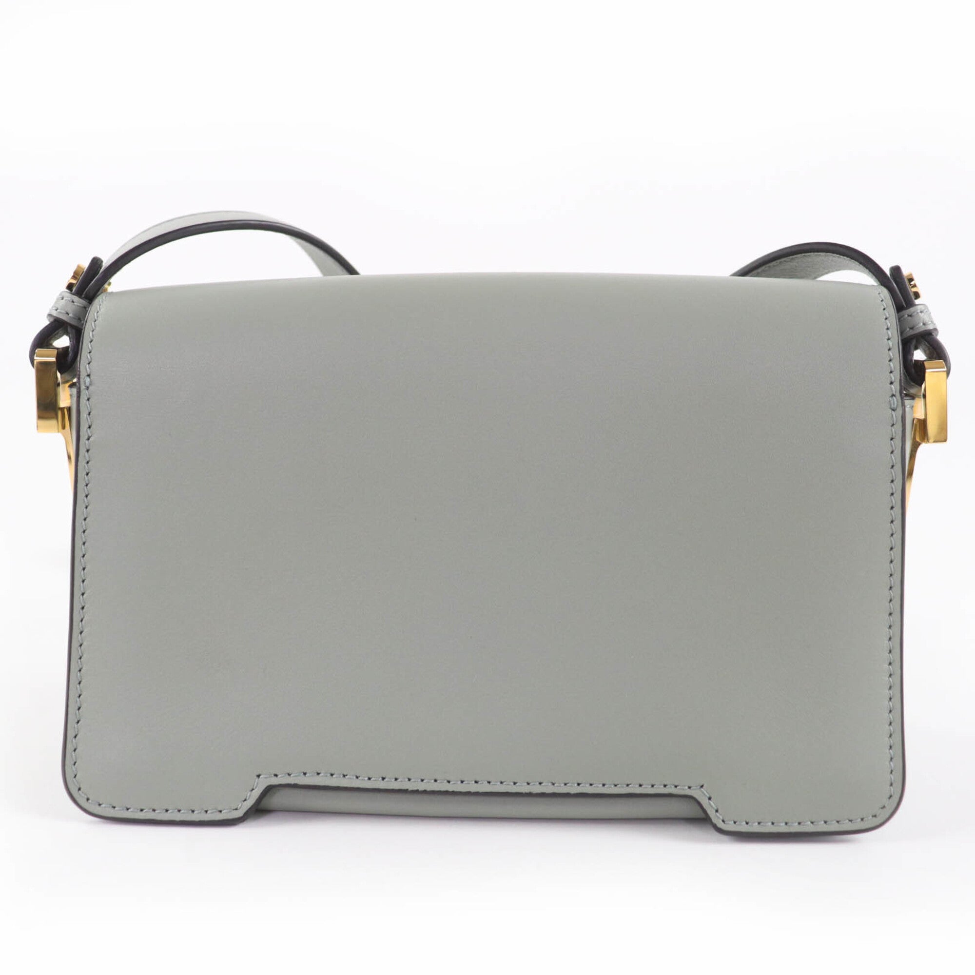 Marni Green Leather Shoulder Bag (Pre-Owned)
