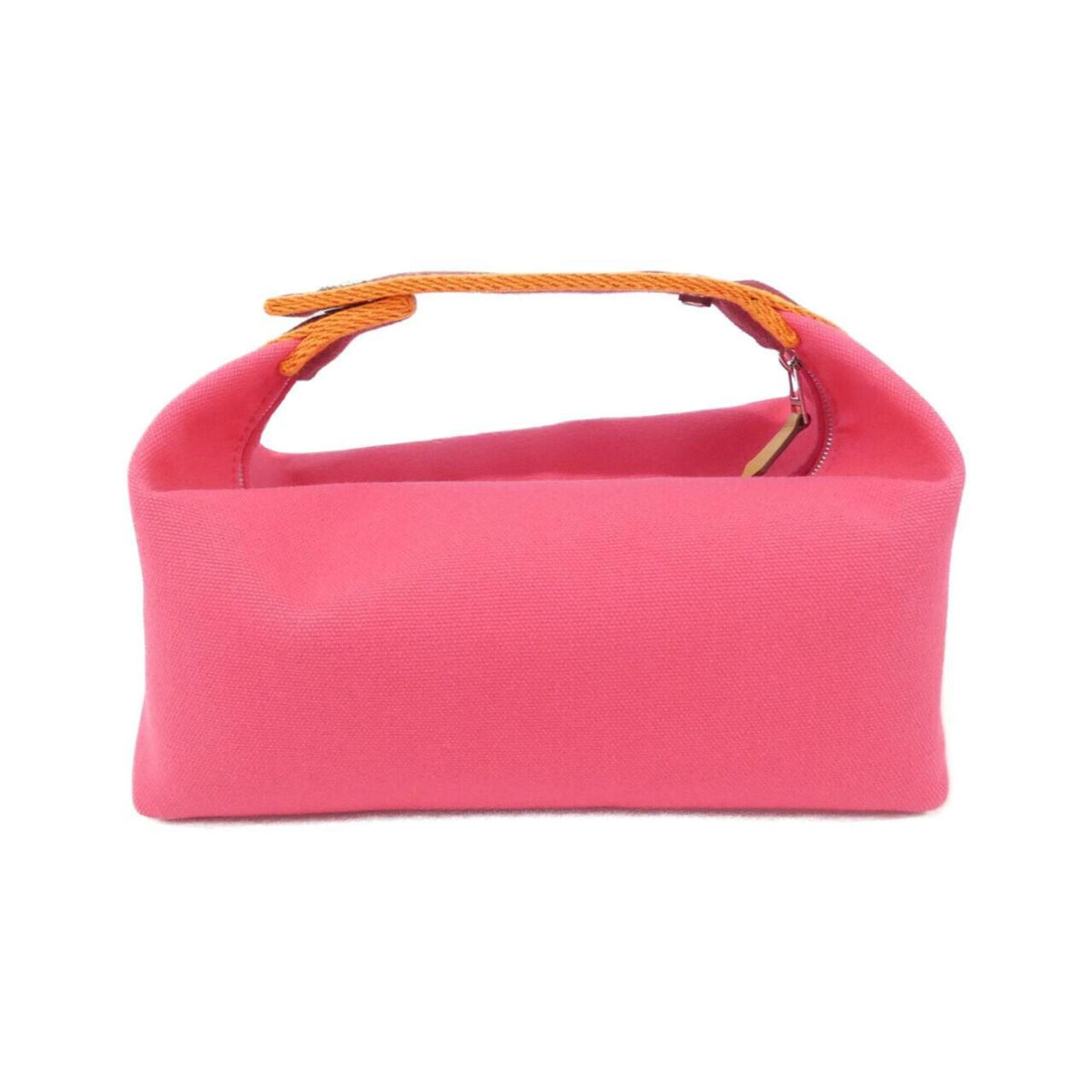 Hermes Pink Canvas Handbag Pouch (Pre-Owned)
