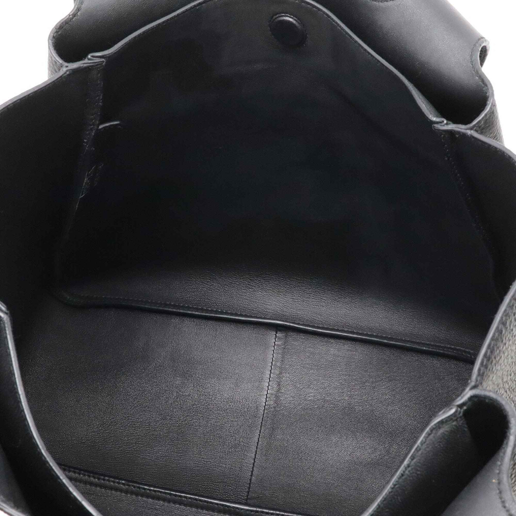 Prada Black Nero Leather Shoulder Bag Tote Bag (Pre-Owned)