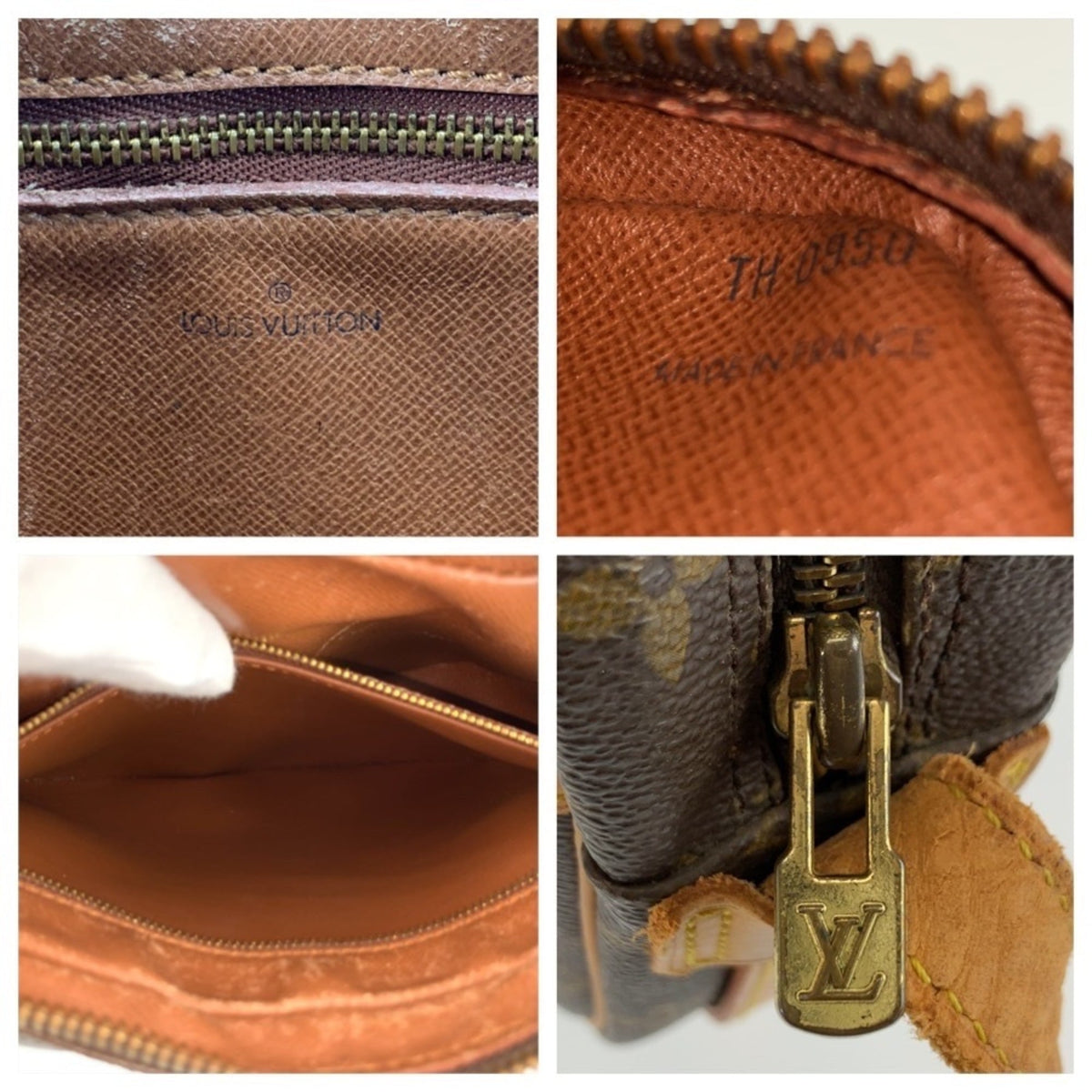 Louis Vuitton Monogram Brown Pvc Leather Messenger Bag Shoulder Bag (Pre-Owned)
