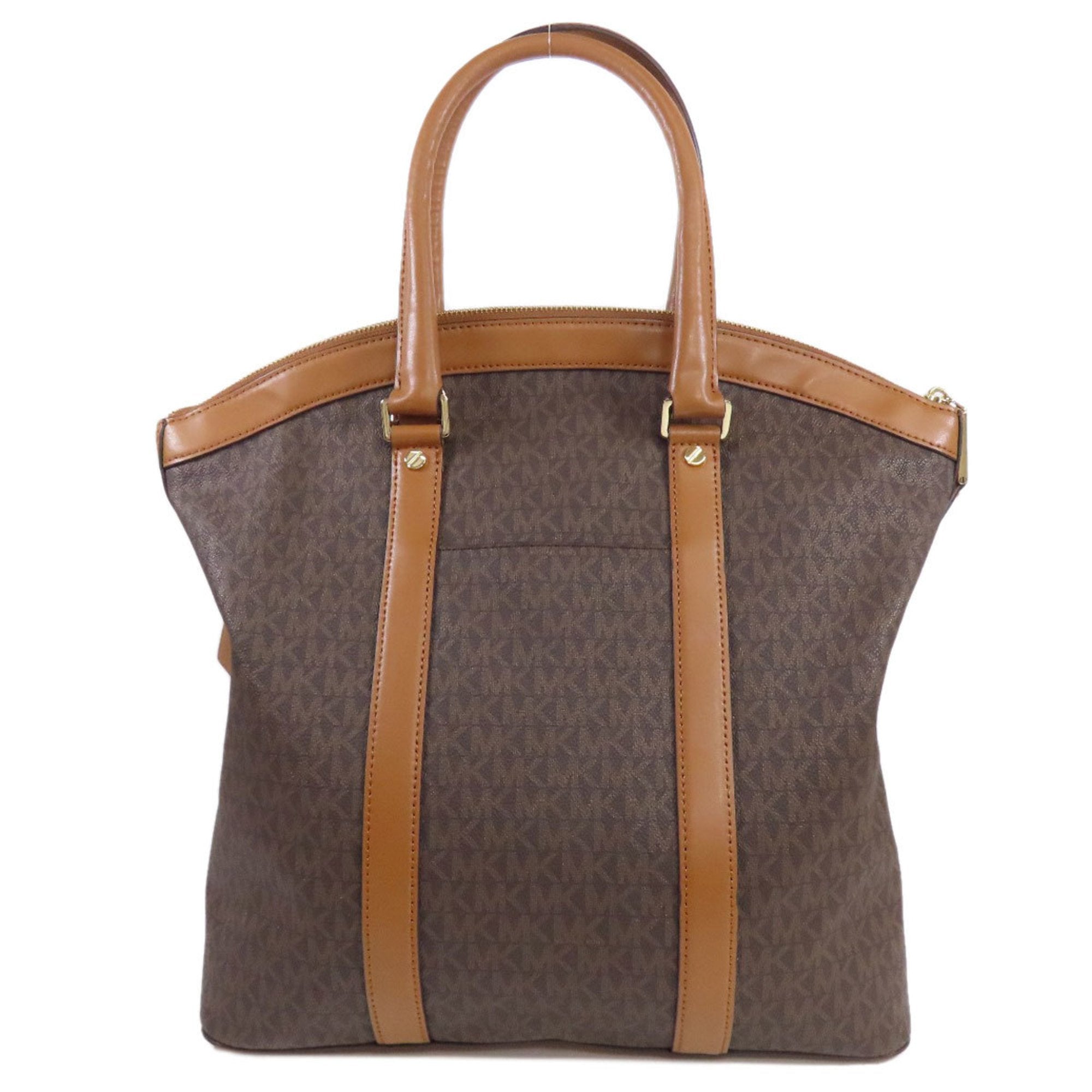 Michael Kors Brown Pvc Handbag (Pre-Owned)