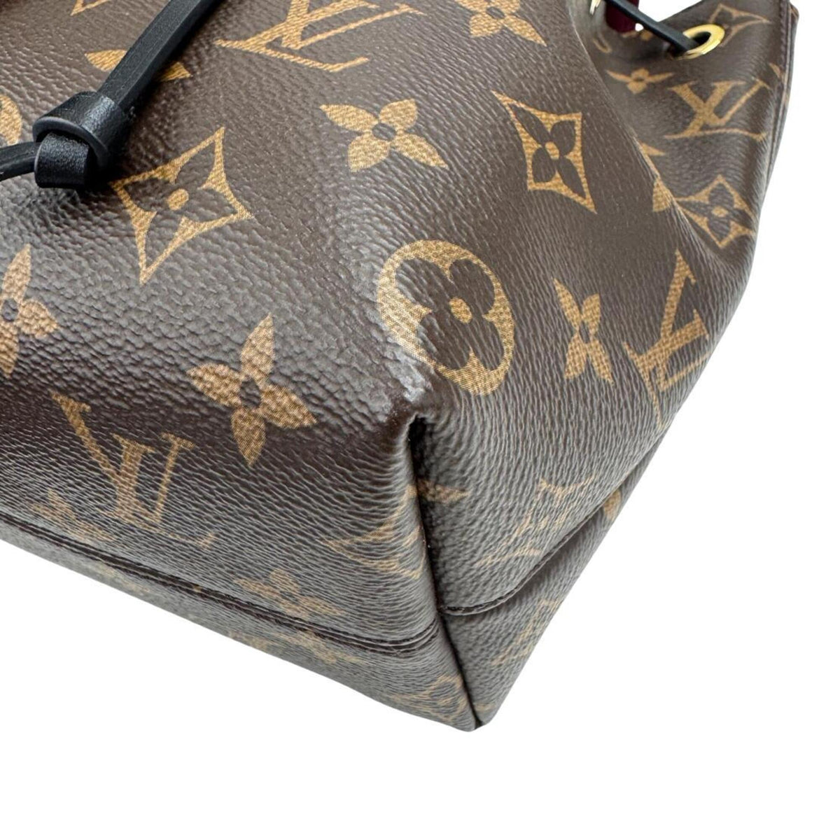 Louis Vuitton Monogram Brown Noir Monogram Leather Backpack (Pre-Owned)