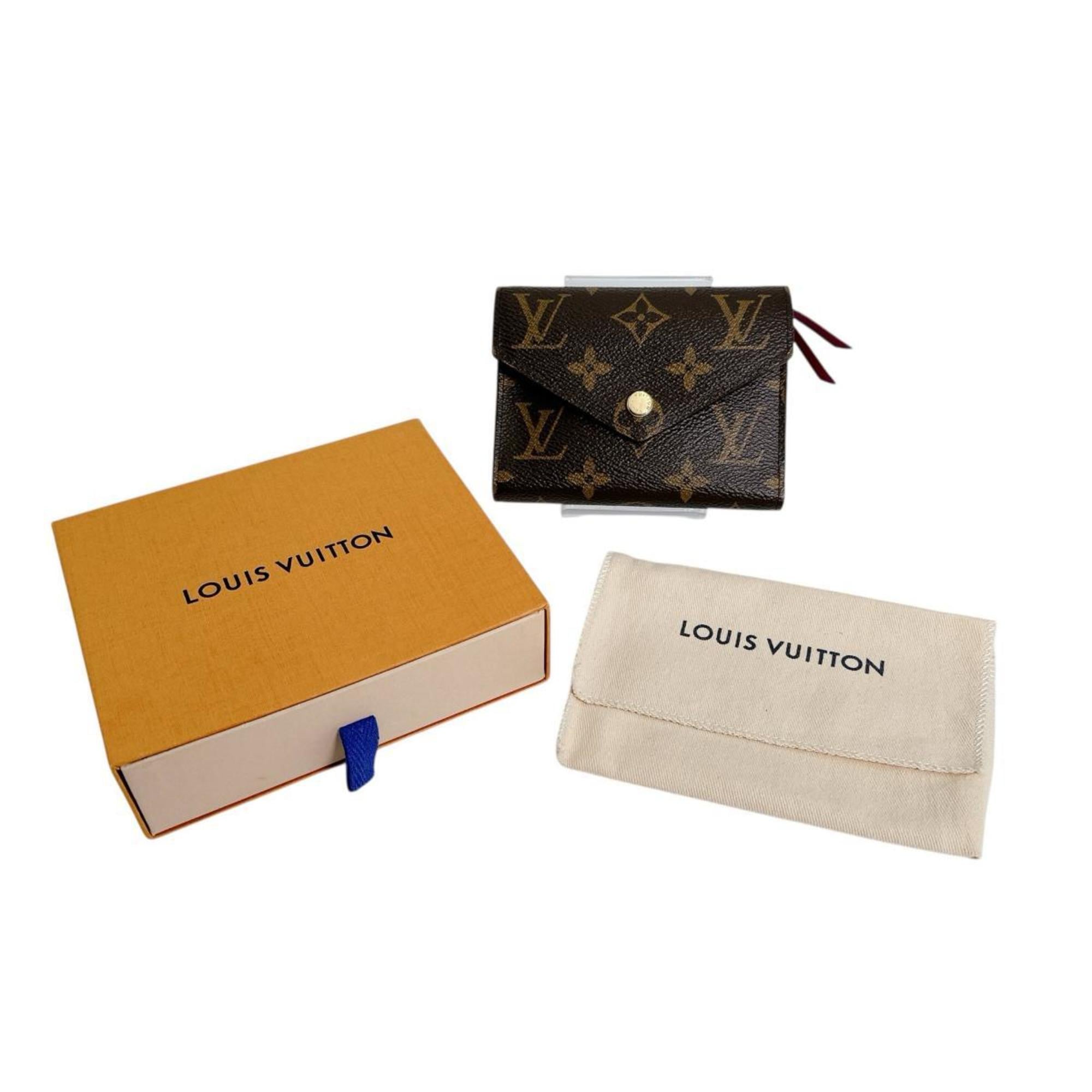 Louis Vuitton Brown Monogram Canvas Wallet (Bi-Fold) (Pre-Owned)