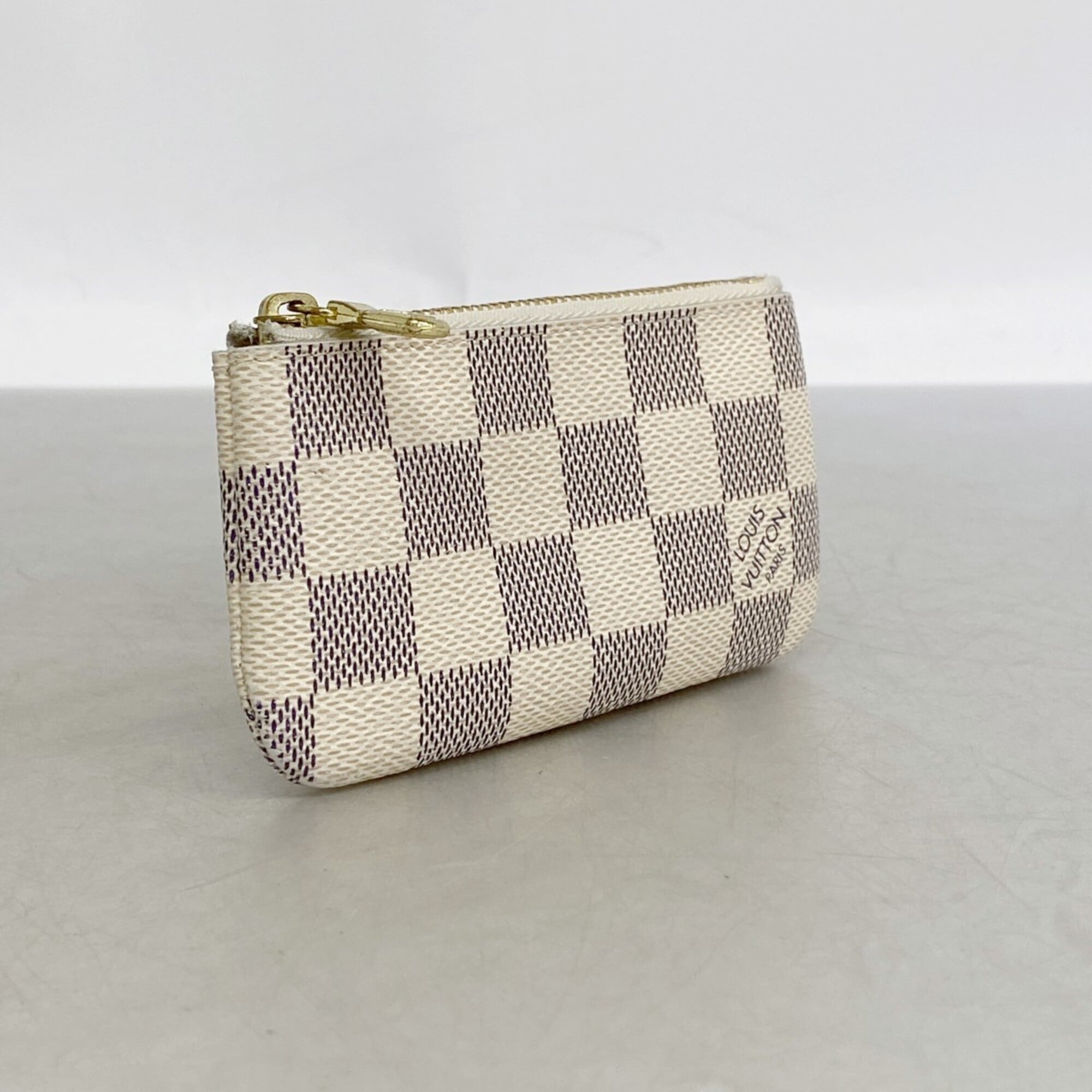 Louis Vuitton White Coin Purse/Coin Case (Pre-Owned)