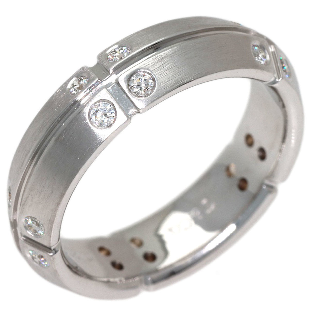 Tiffany White Gold (18K) Band Ring (Pre-Owned)