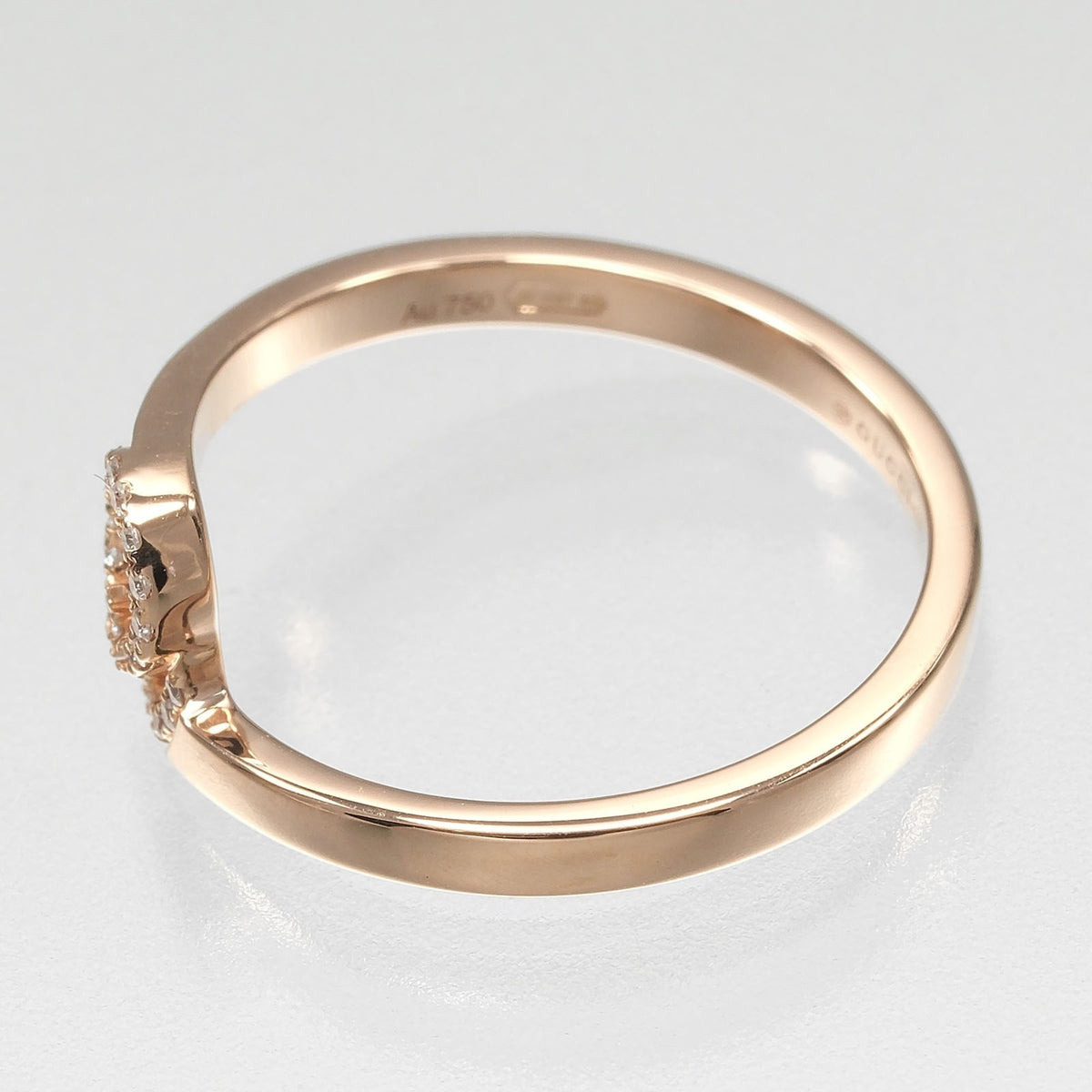 Gucci Pink Gold (18K) Band Ring (Pre-Owned)