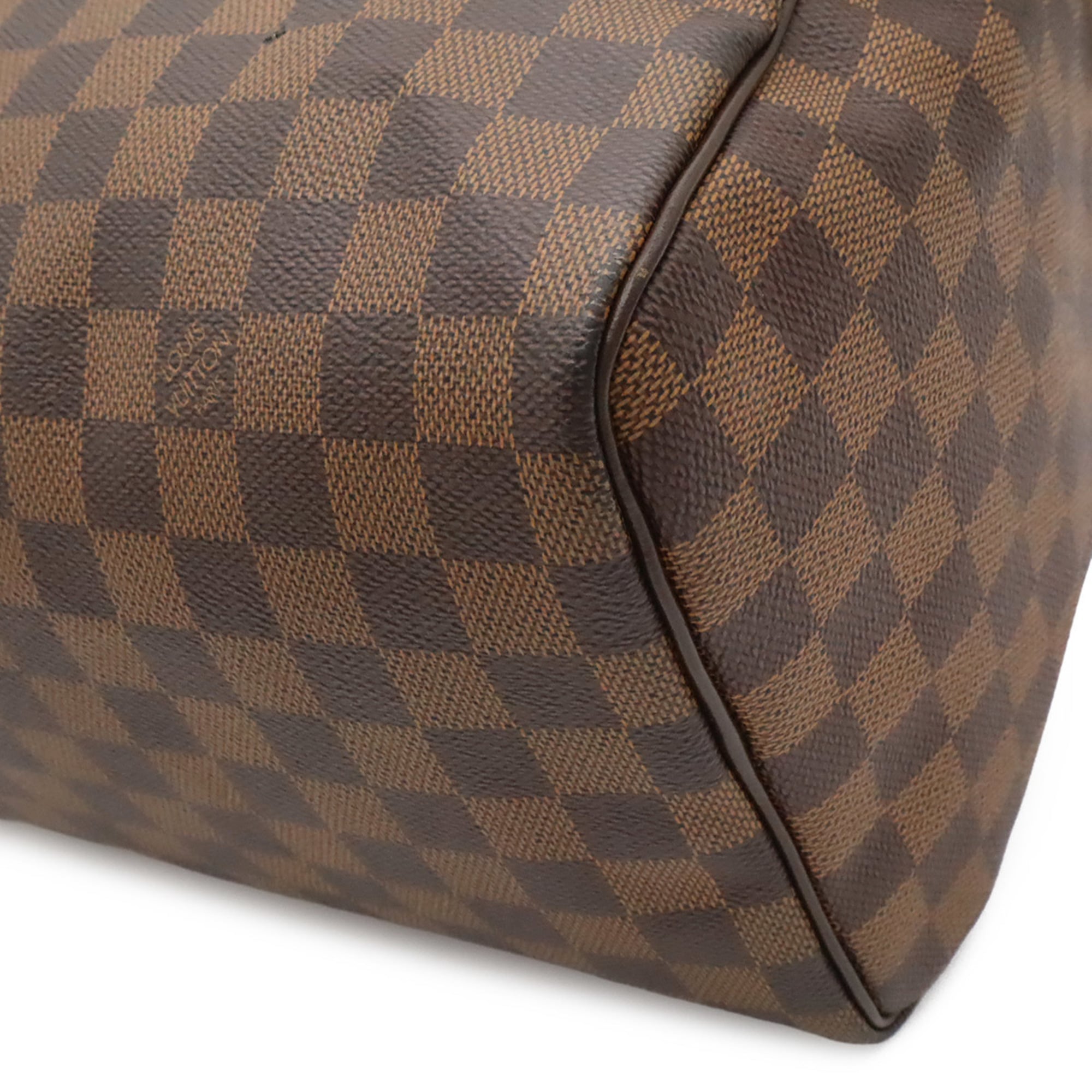 Louis Vuitton Brown Damier Canvas Pvc Damier Canvas Handbag (Pre-Owned)