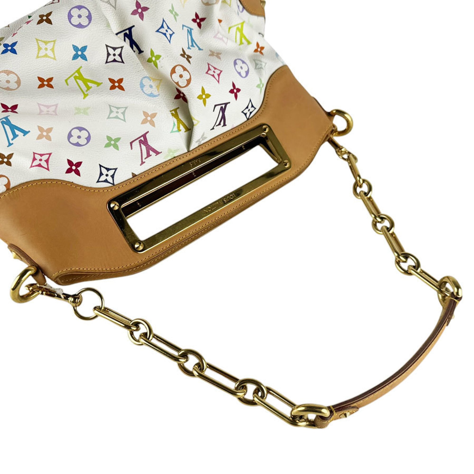 Louis Vuitton Blanc Monogram Multicolore Shoulder Bag (Pre-Owned)