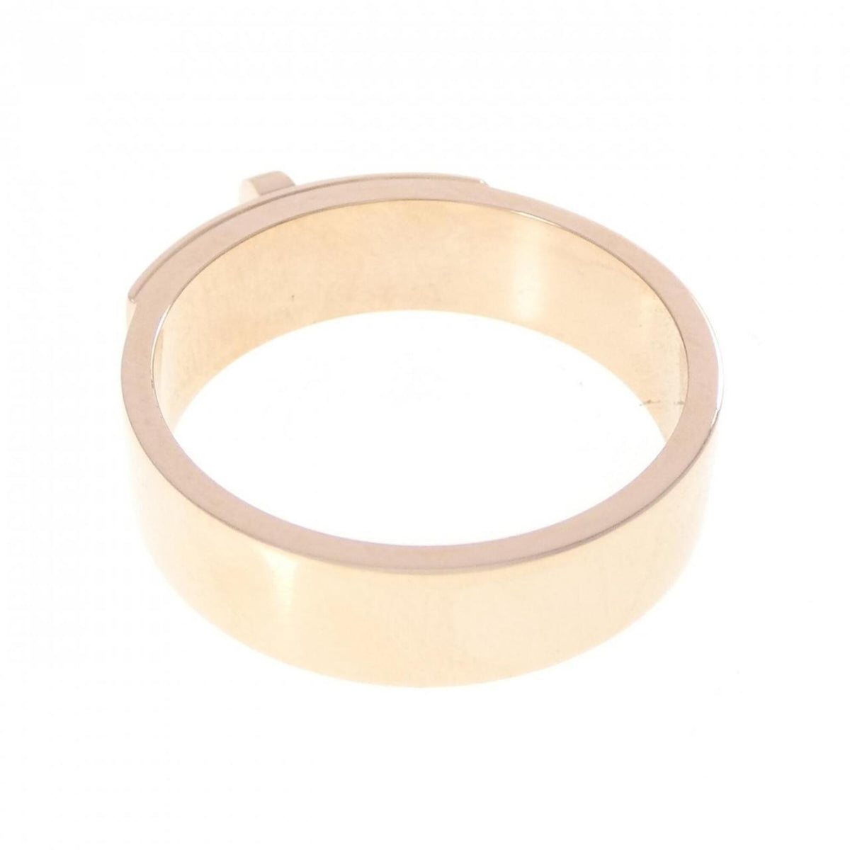 Hermes Pink Gold Pink Gold (18K) Band Ring (Pre-Owned)
