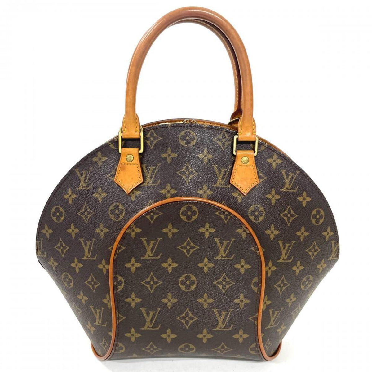 Louis Vuitton Brown Monogram Canvas Handbag (Pre-Owned)