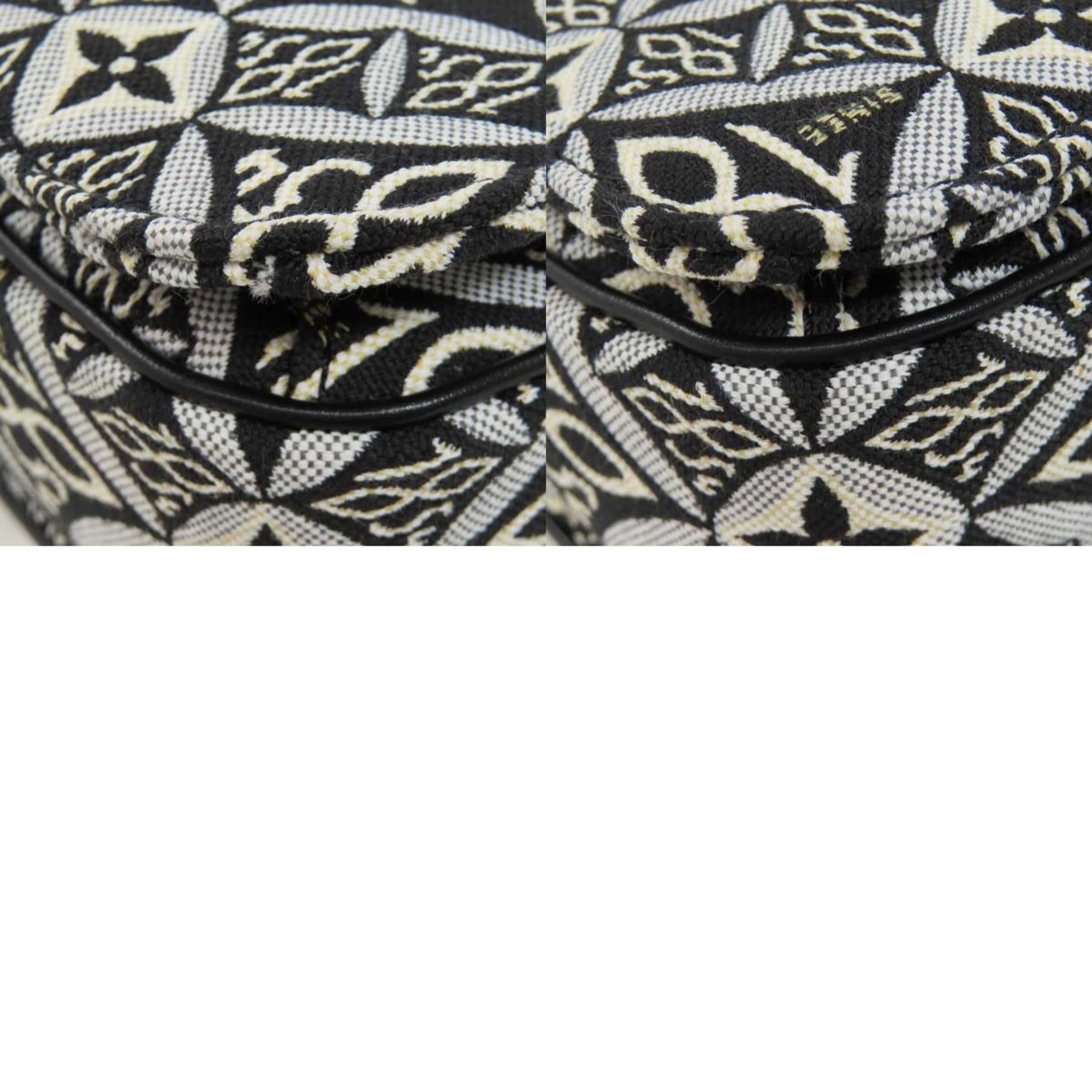 Louis Vuitton Black White Monogram Handbag (Pre-Owned)