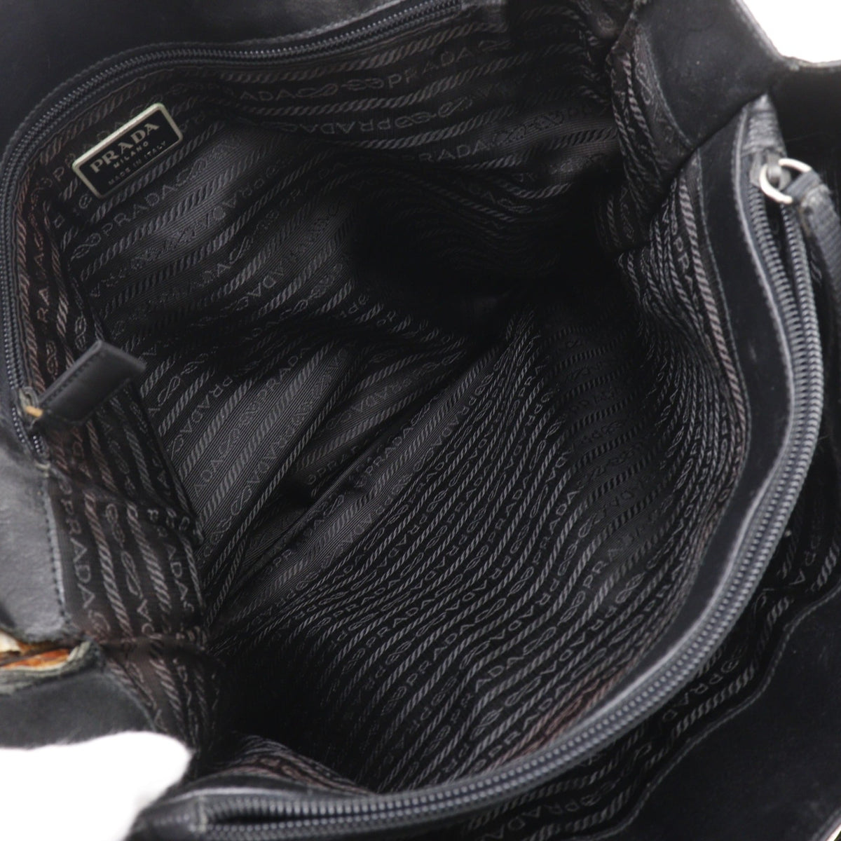 Prada Black Nylon Tote Bag (Pre-Owned)