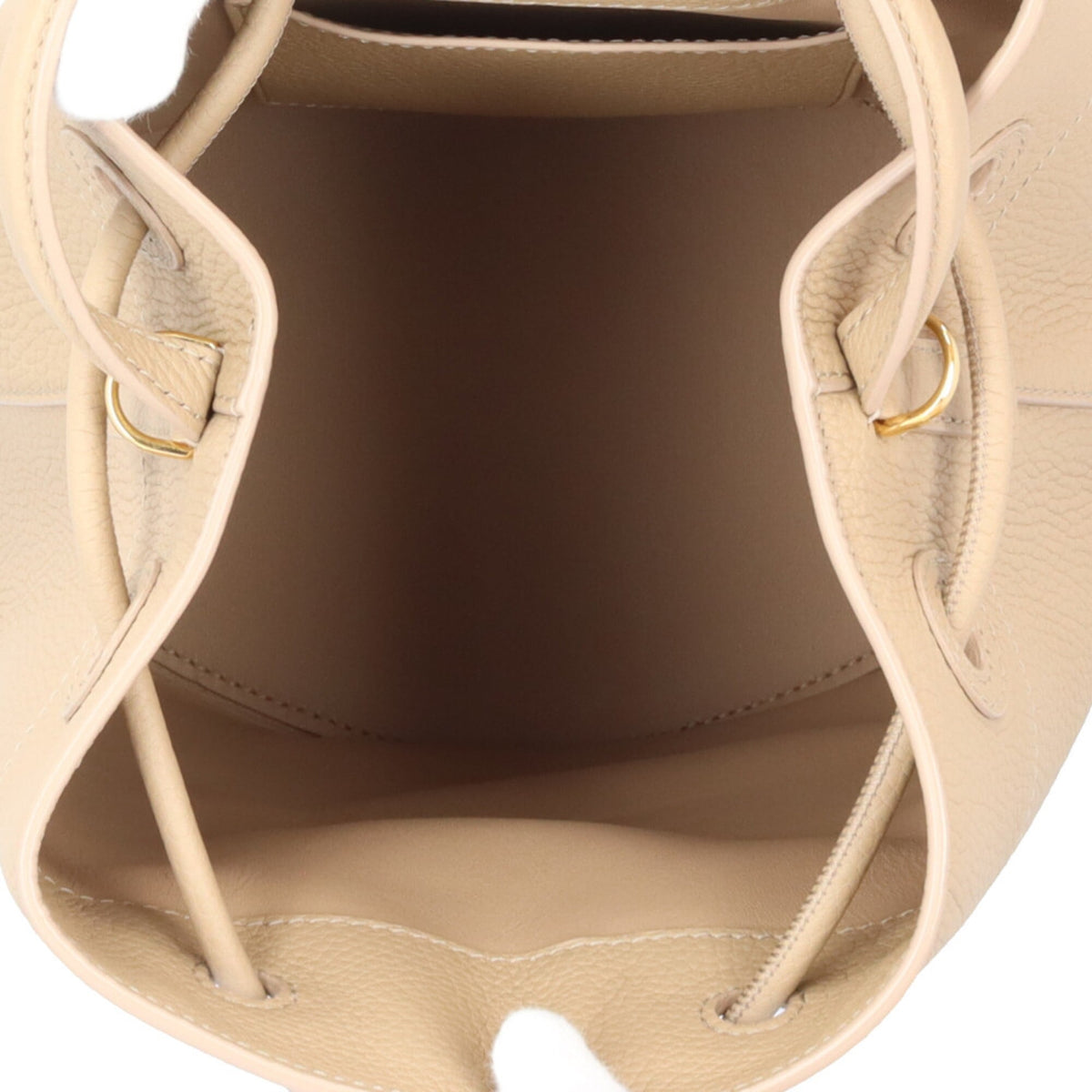 Burberry Beige Leather Shoulder Bag (Pre-Owned)