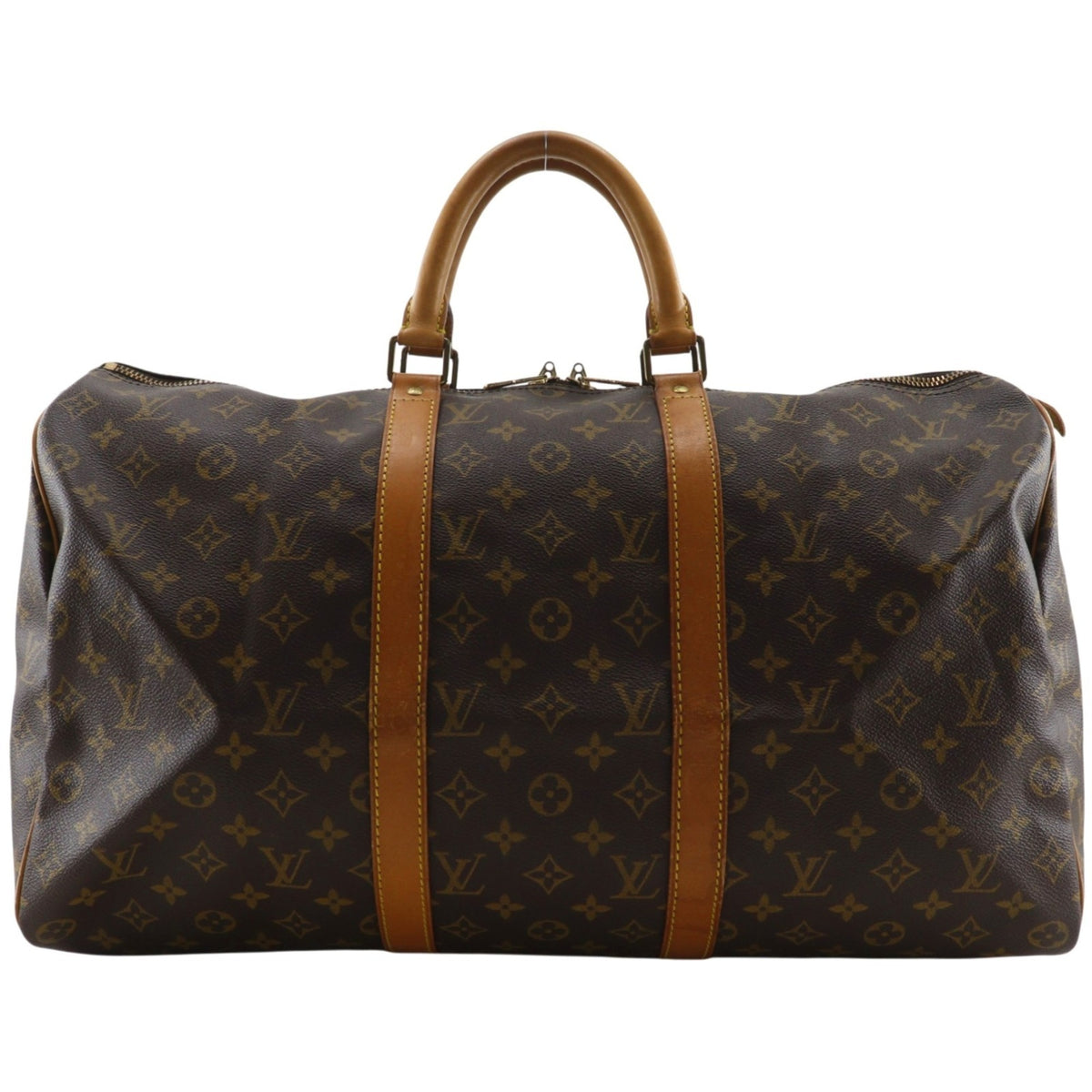 Louis Vuitton Brown Monogram Monogram Boston Bag (Pre-Owned)