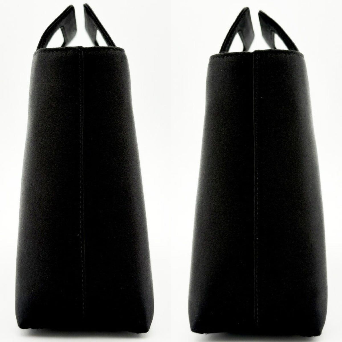 Salvatore Ferragamo Black Satin Shoulder Bag (Pre-Owned)