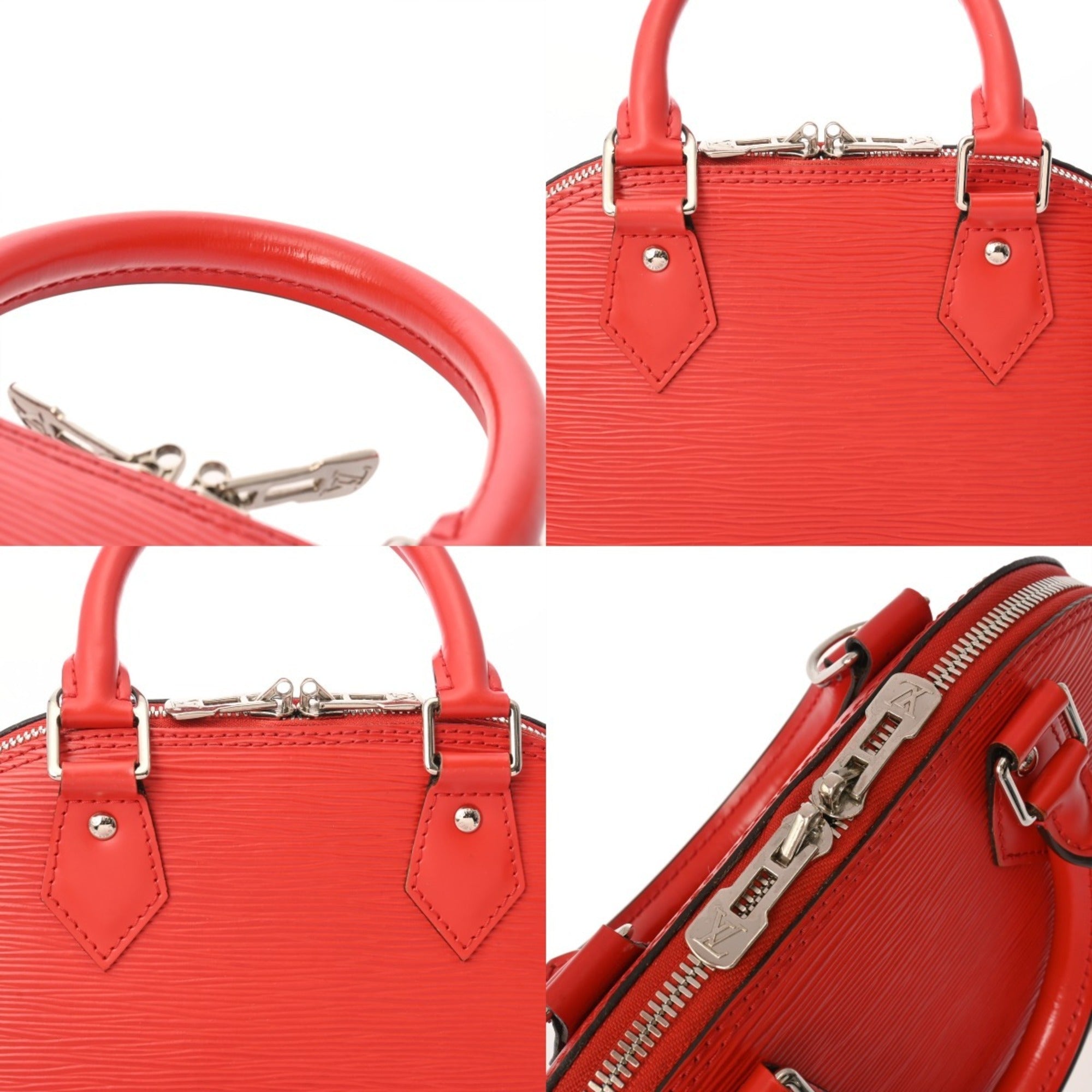 Louis Vuitton Coquelicots Leather Handbag (Pre-Owned)