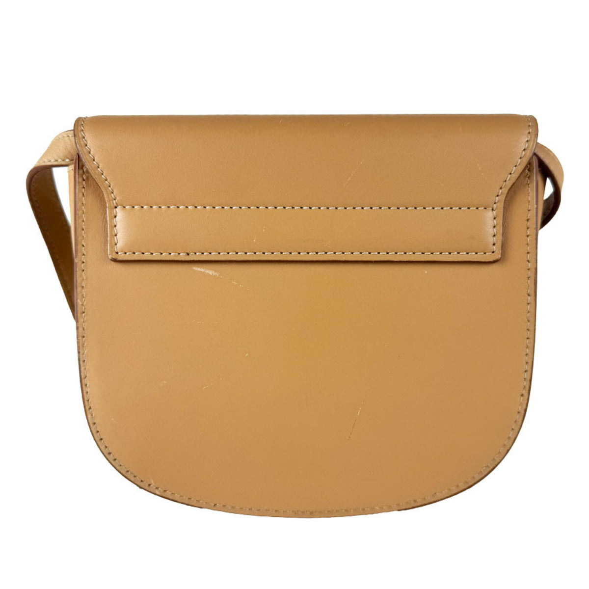 Saint Laurent Beige Leather Shoulder Bag (Pre-Owned)