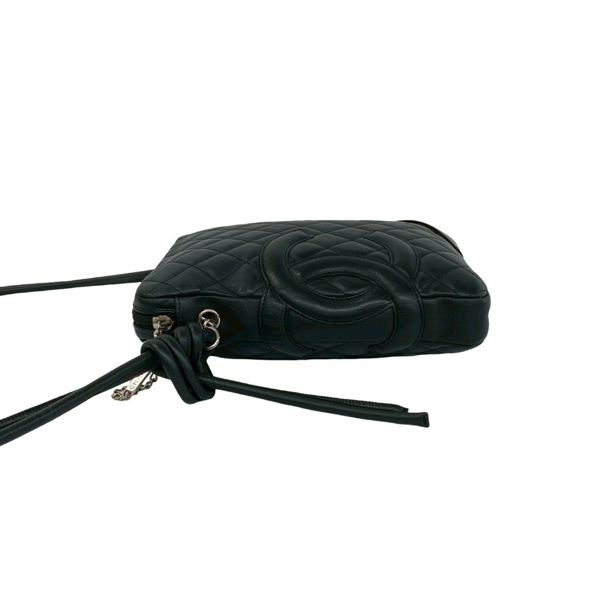 Chanel Black Leather Shoulder Bag (Pre-Owned)