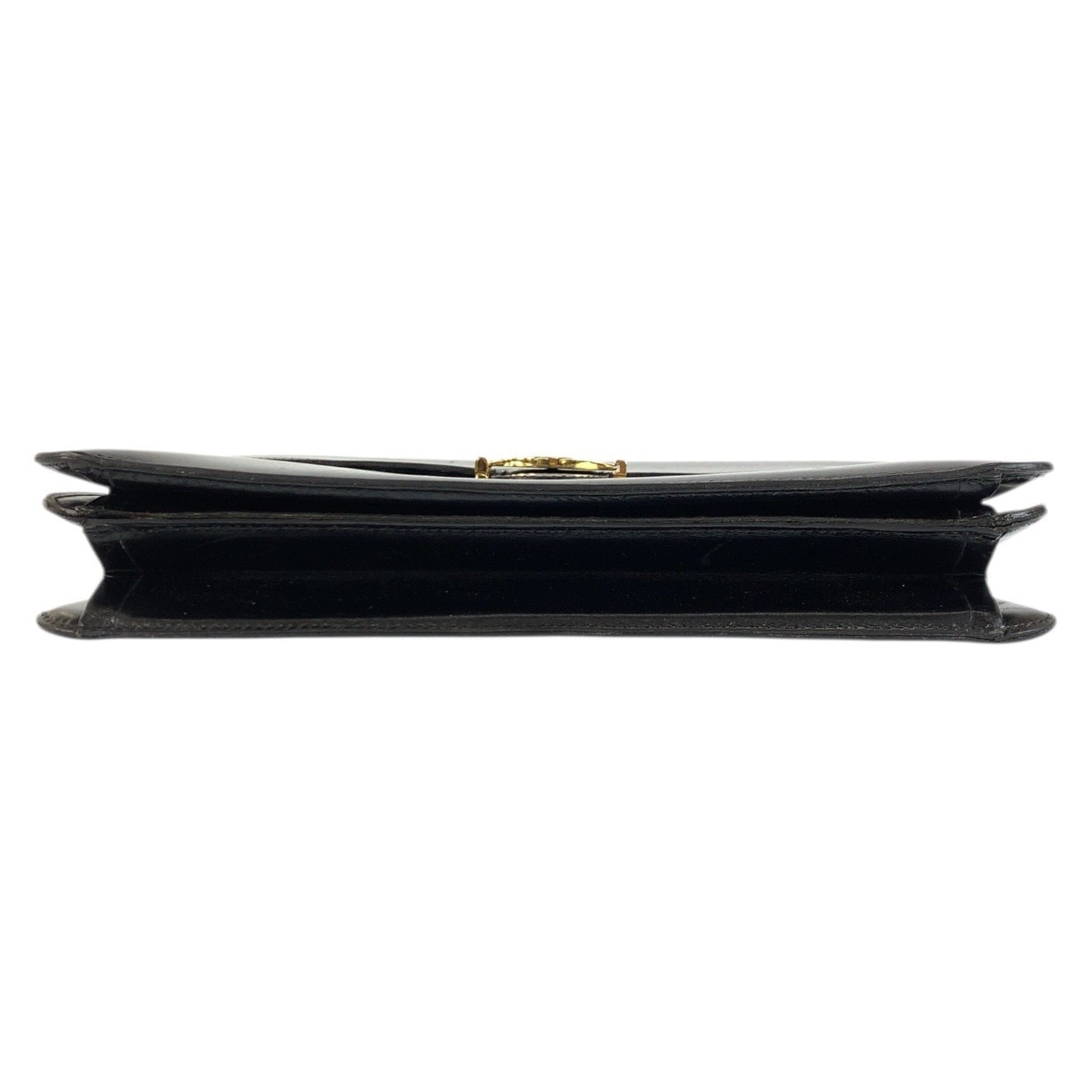 Christian Dior Black Leather Handbag Shoulder Bag (Pre-Owned)