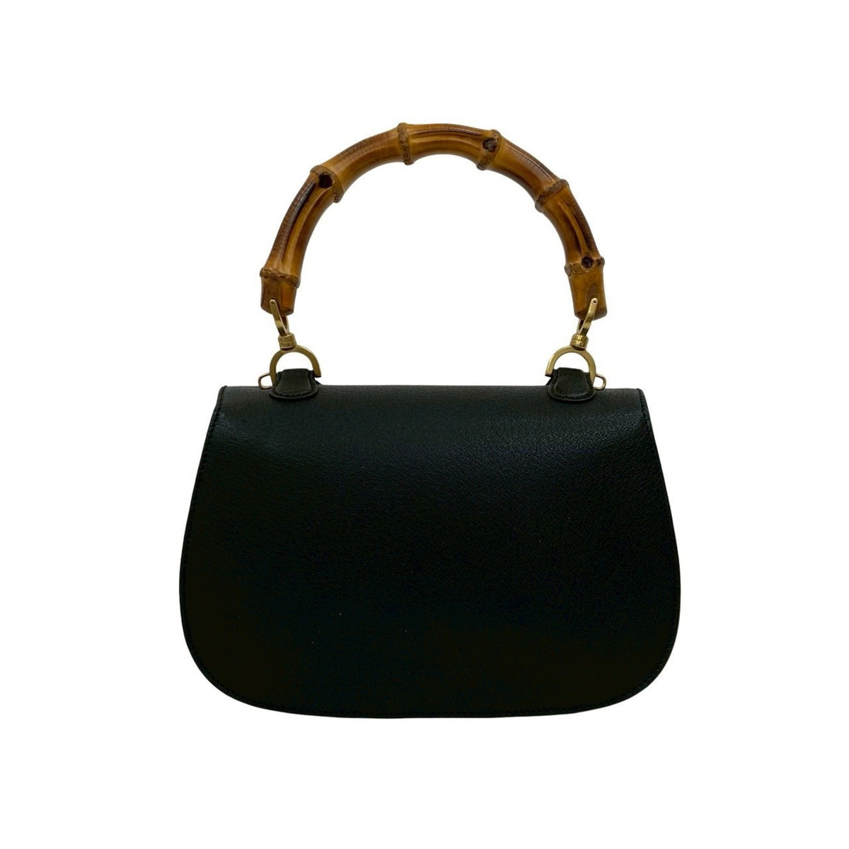 Gucci Black Leather Handbag (Pre-Owned)