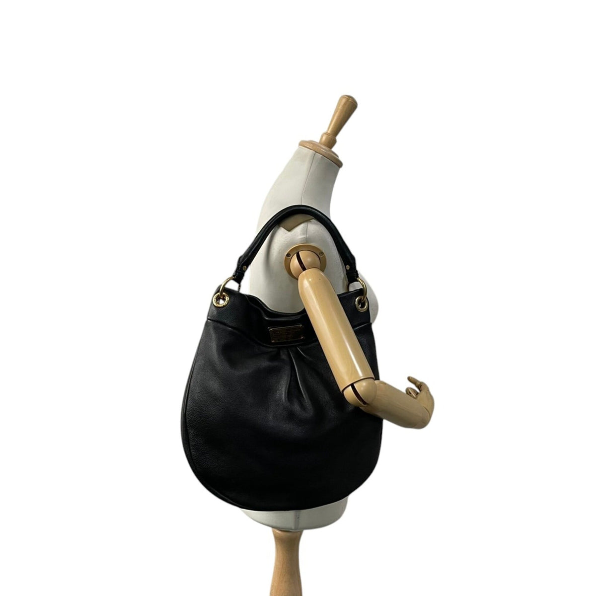 Marc By Marc Jacobs Black Leather Shoulder Bag (Pre-Owned)