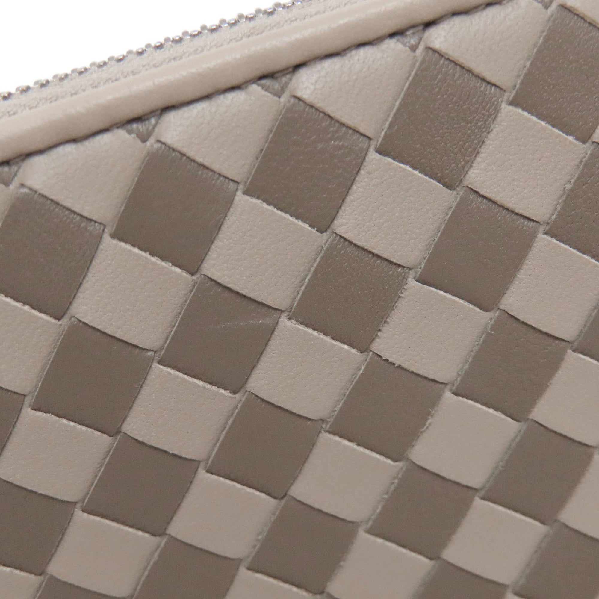 Bottega Veneta Brown Leather Coin Purse/Coin Case (Pre-Owned)
