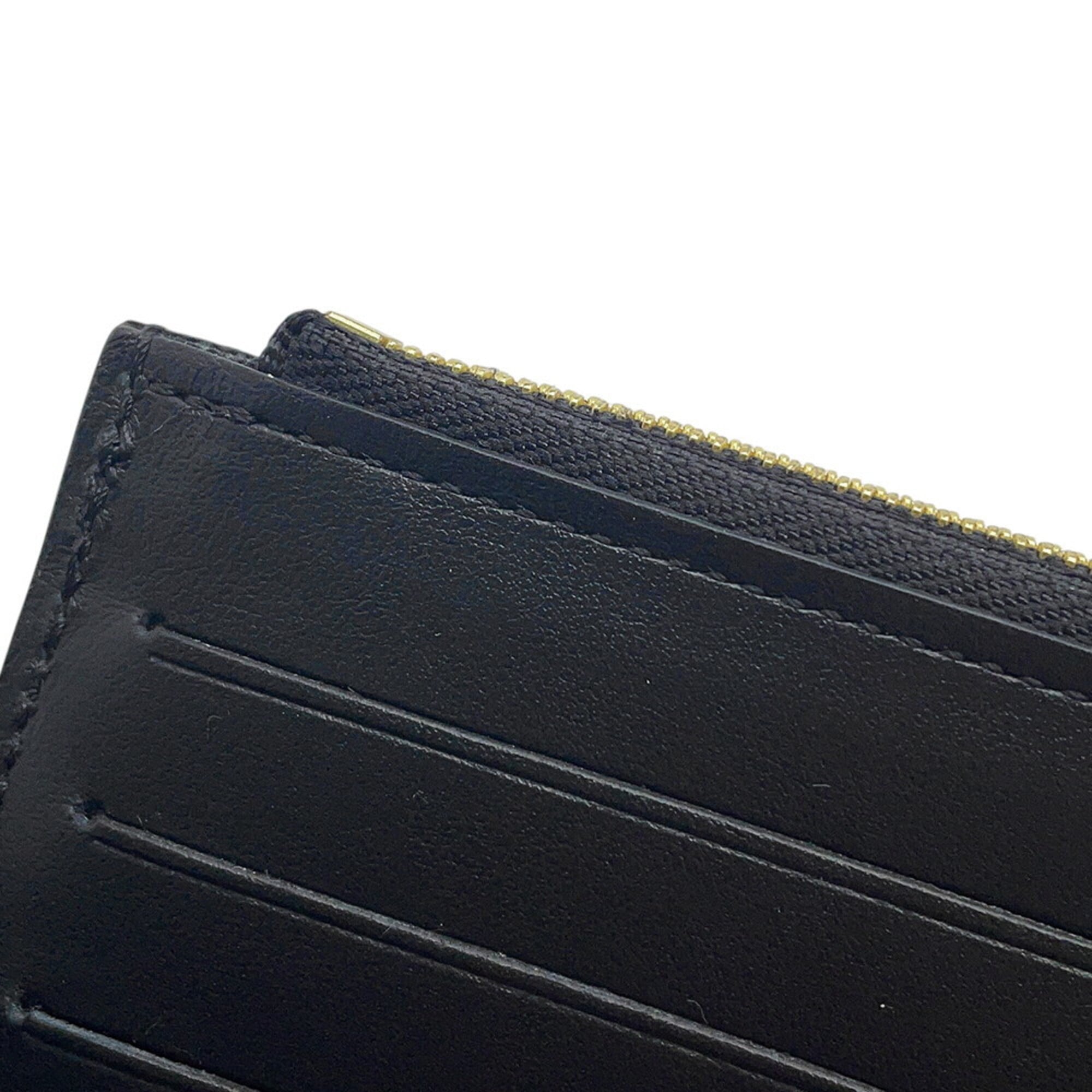 Louis Vuitton Monogram Reverse Black Noir Monogram Reverse Coin Purse/Coin Case (Pre-Owned)