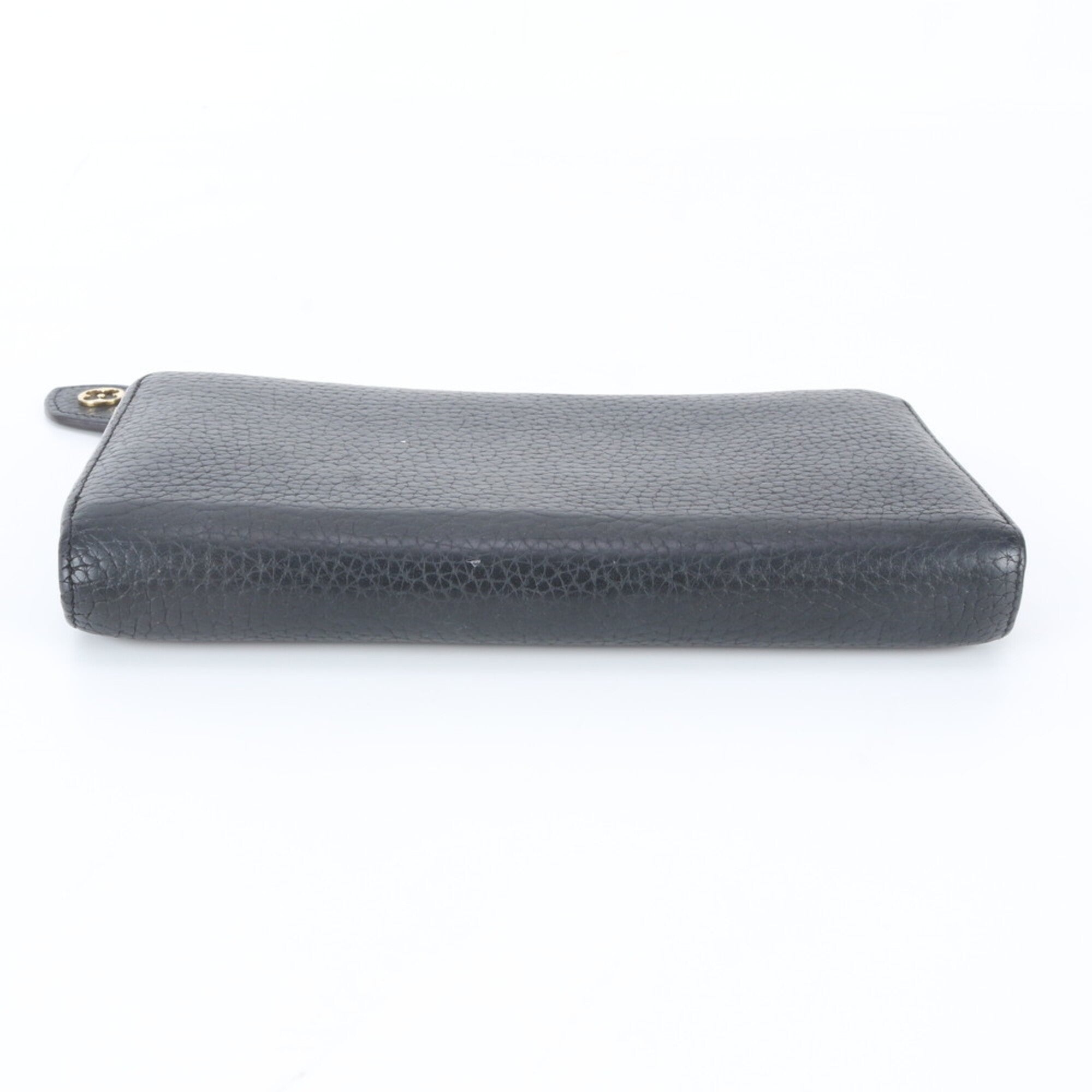 Louis Vuitton Hot Pink Noir Leather Long Wallet (Bi-Fold) (Pre-Owned)