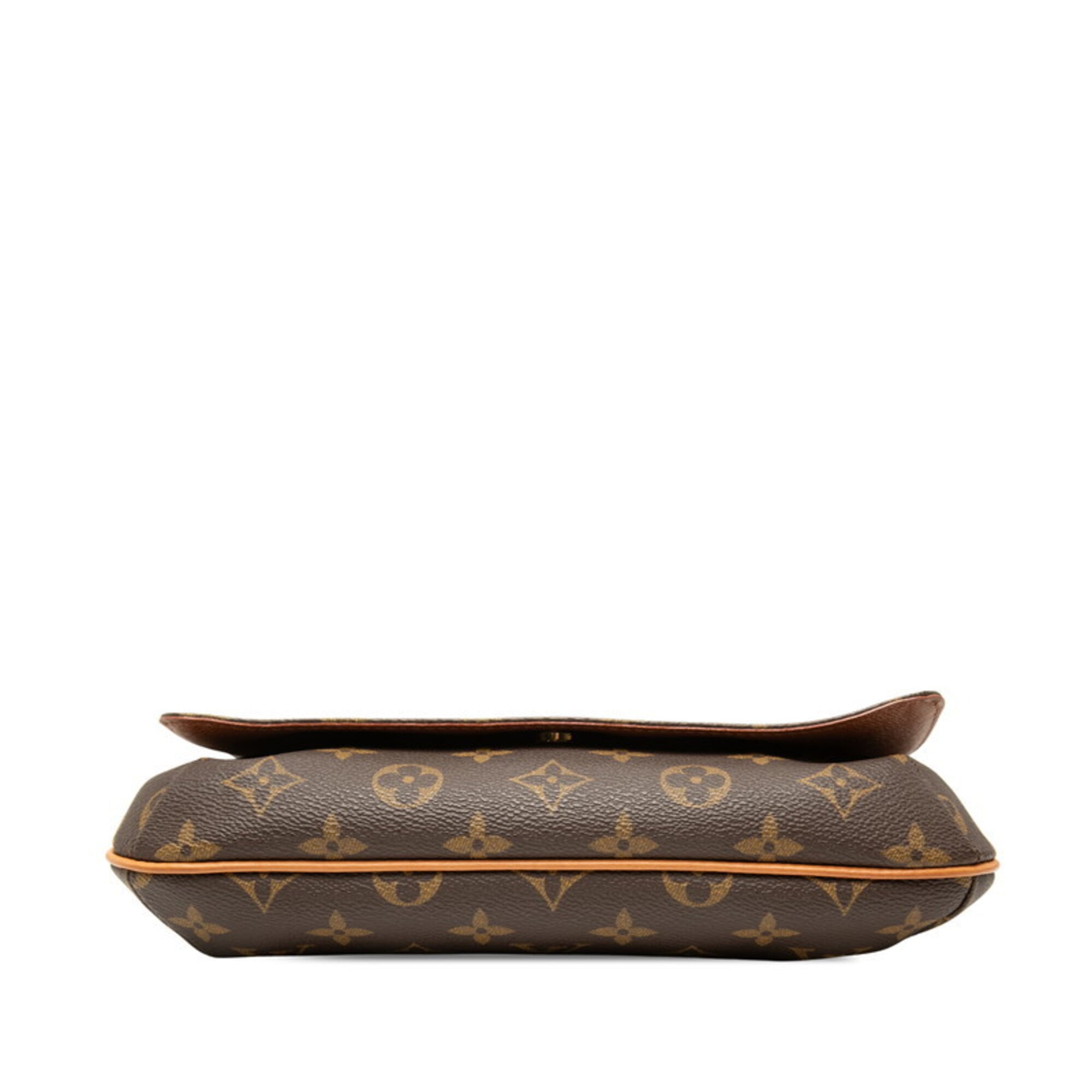 Louis Vuitton Brown Pvc Leather Shoulder Bag (Pre-Owned)