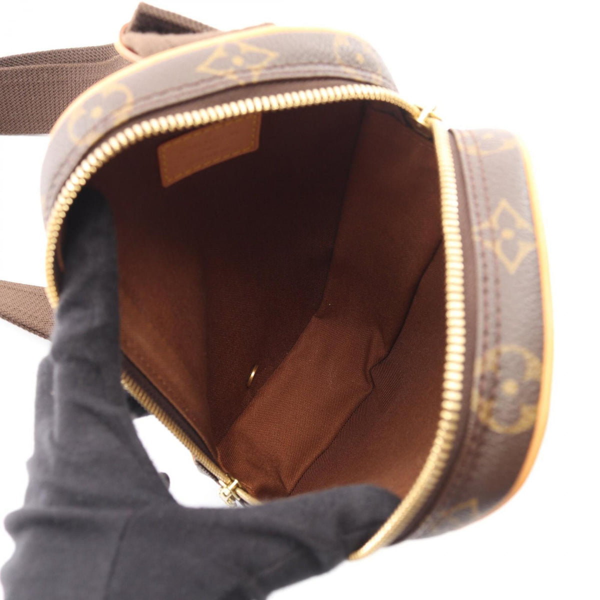 Louis Vuitton Brown Monogram Fanny Pack Handbag (Pre-Owned)