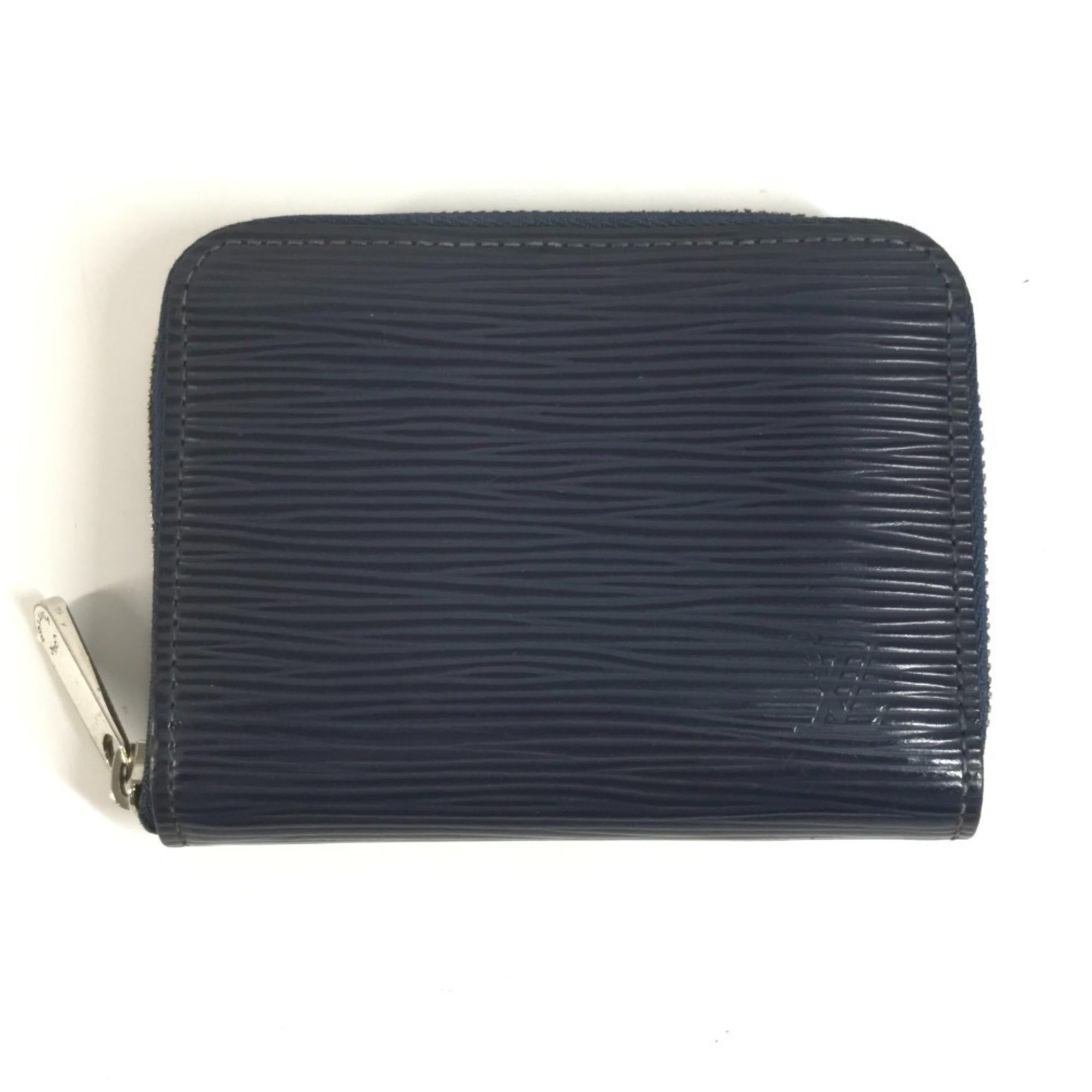 Louis Vuitton Epi Blue Epi Leather Coin Purse/Coin Case (Pre-Owned)