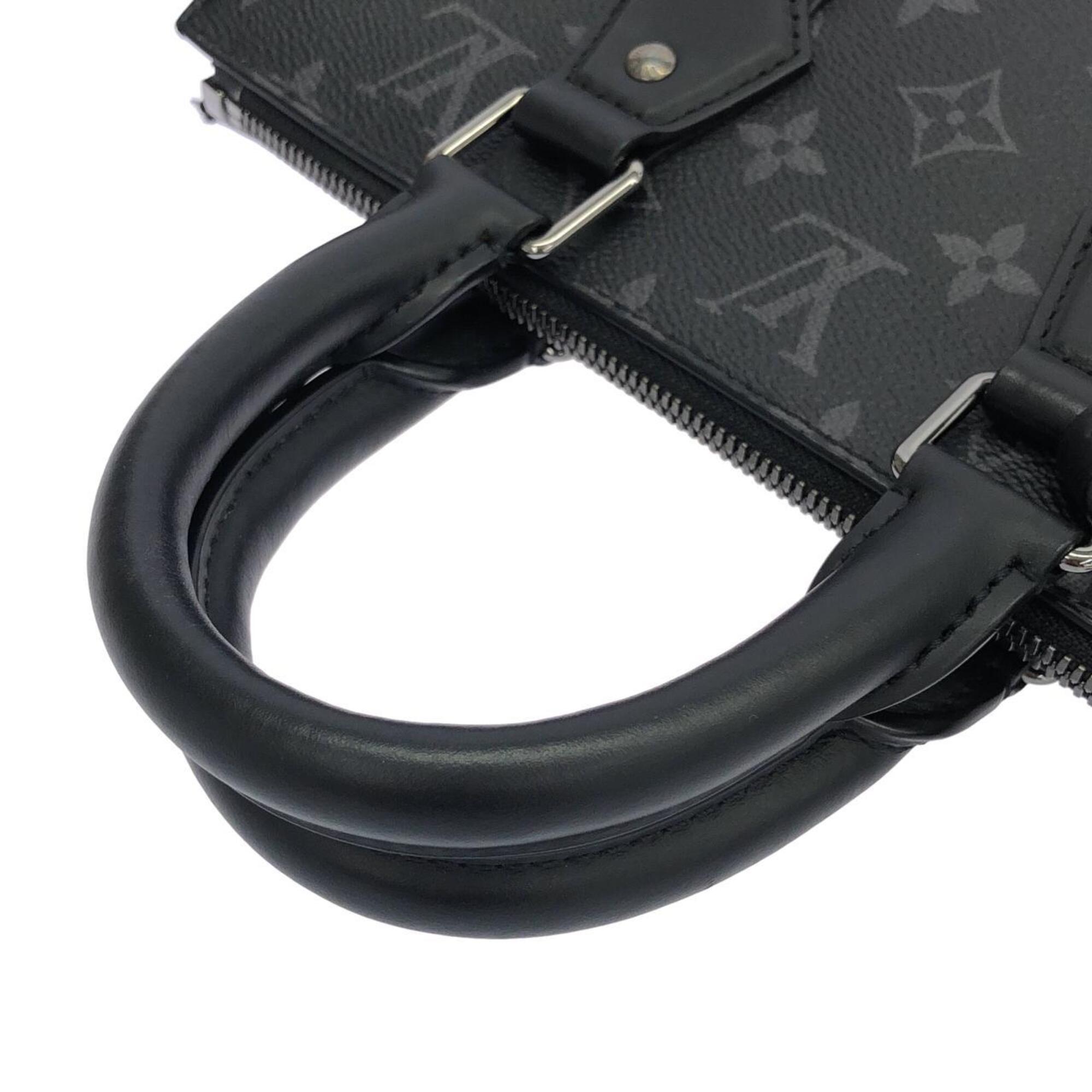 Louis Vuitton Monogram Eclipse Black Coated Canvas Handbag (Pre-Owned)