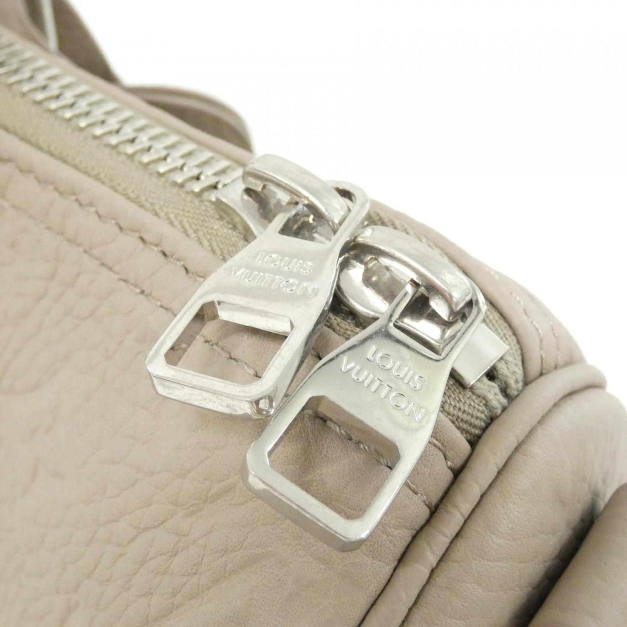 Louis Vuitton Beige Rose Leather Boston Bag (Pre-Owned)