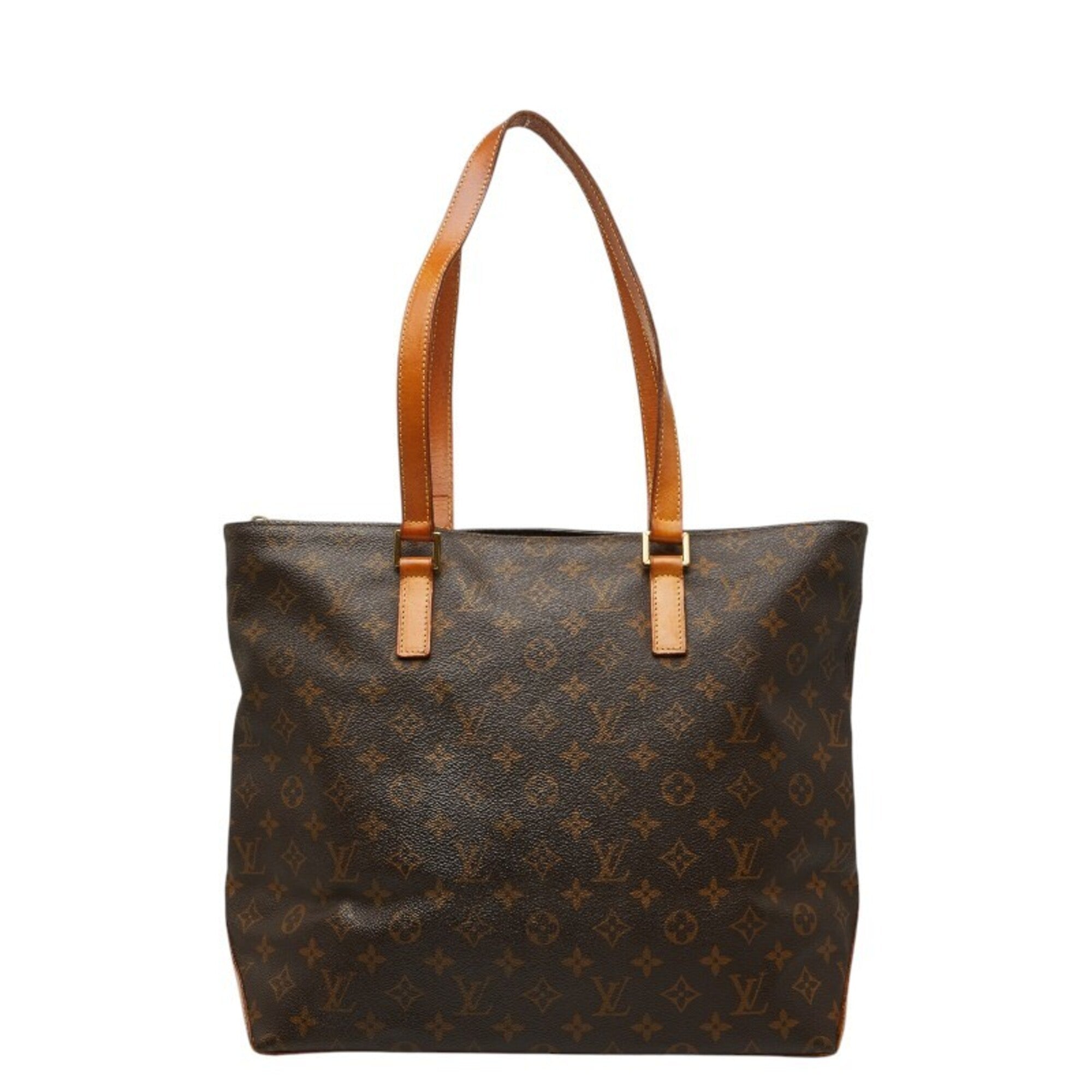 Louis Vuitton Brown Pvc Leather Shoulder Bag Tote Bag (Pre-Owned)