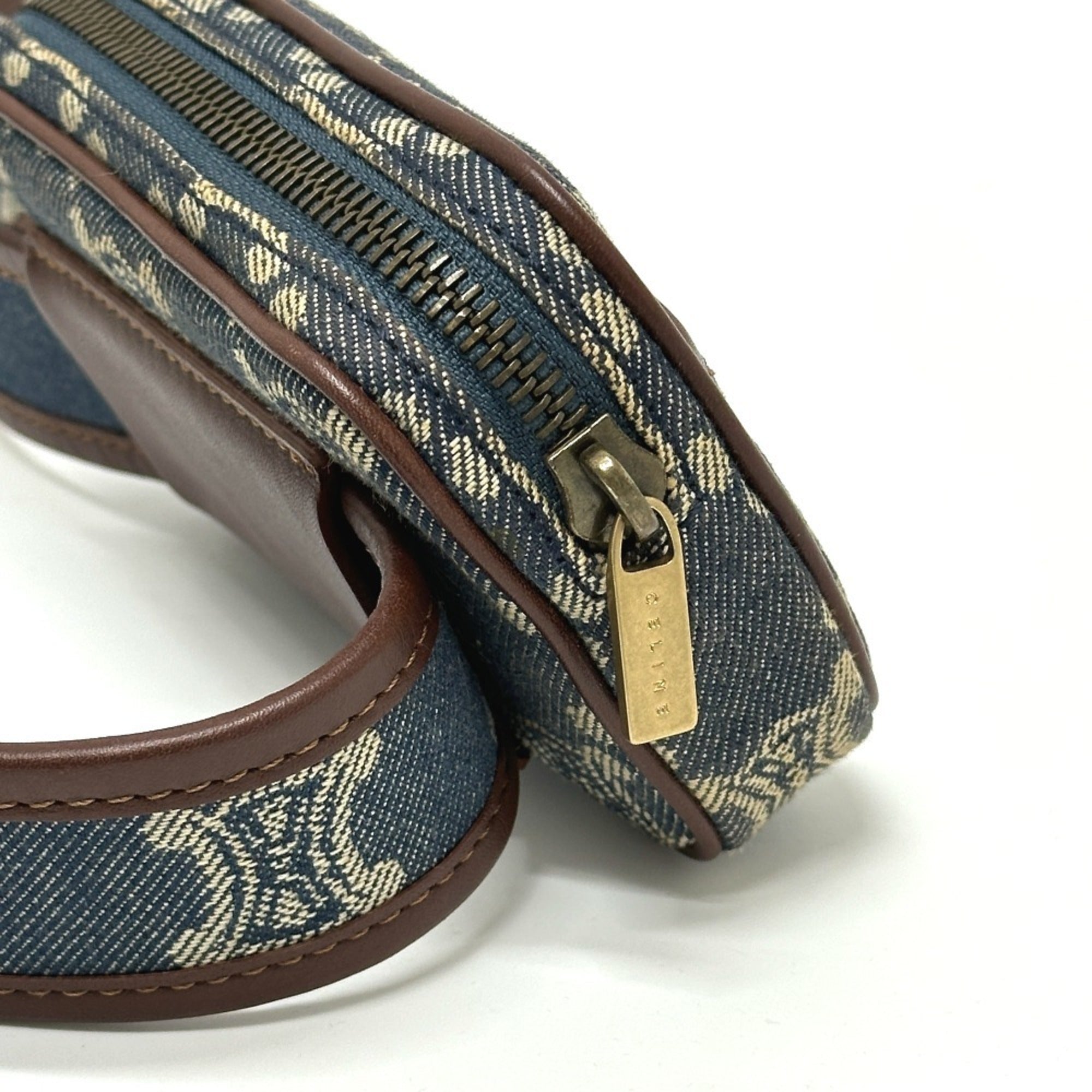 Celine Blue Denim Fanny Pack Pouch (Pre-Owned)