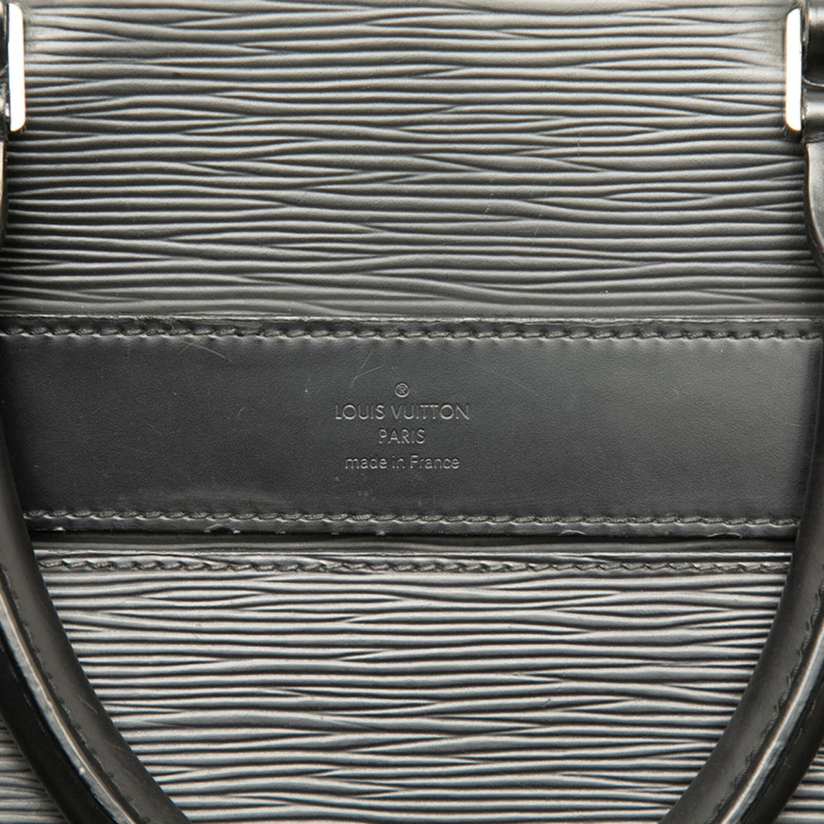 Louis Vuitton Epi Black Noir Leather Shoulder Bag (Pre-Owned)