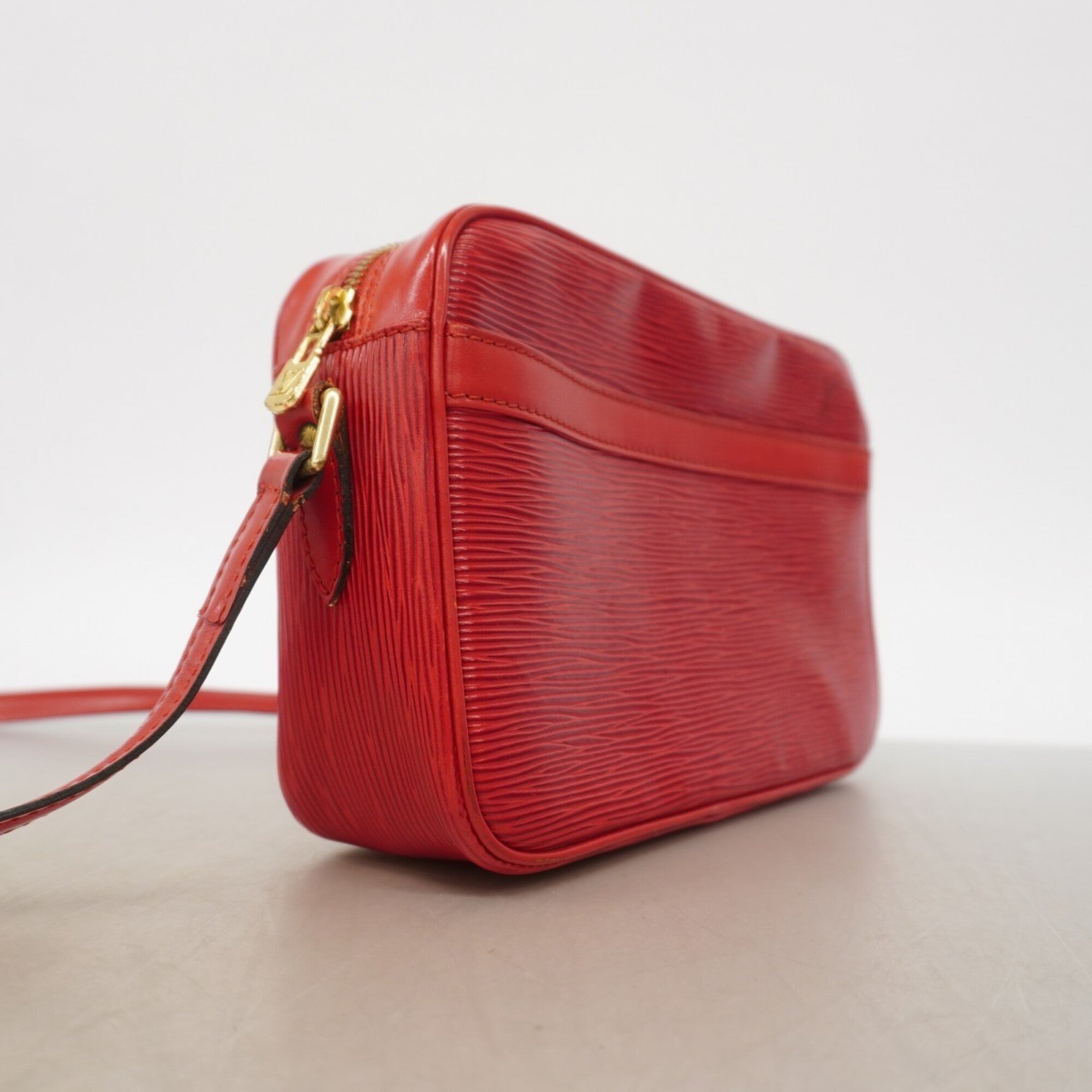 Louis Vuitton Castilian Red Shoulder Bag (Pre-Owned)
