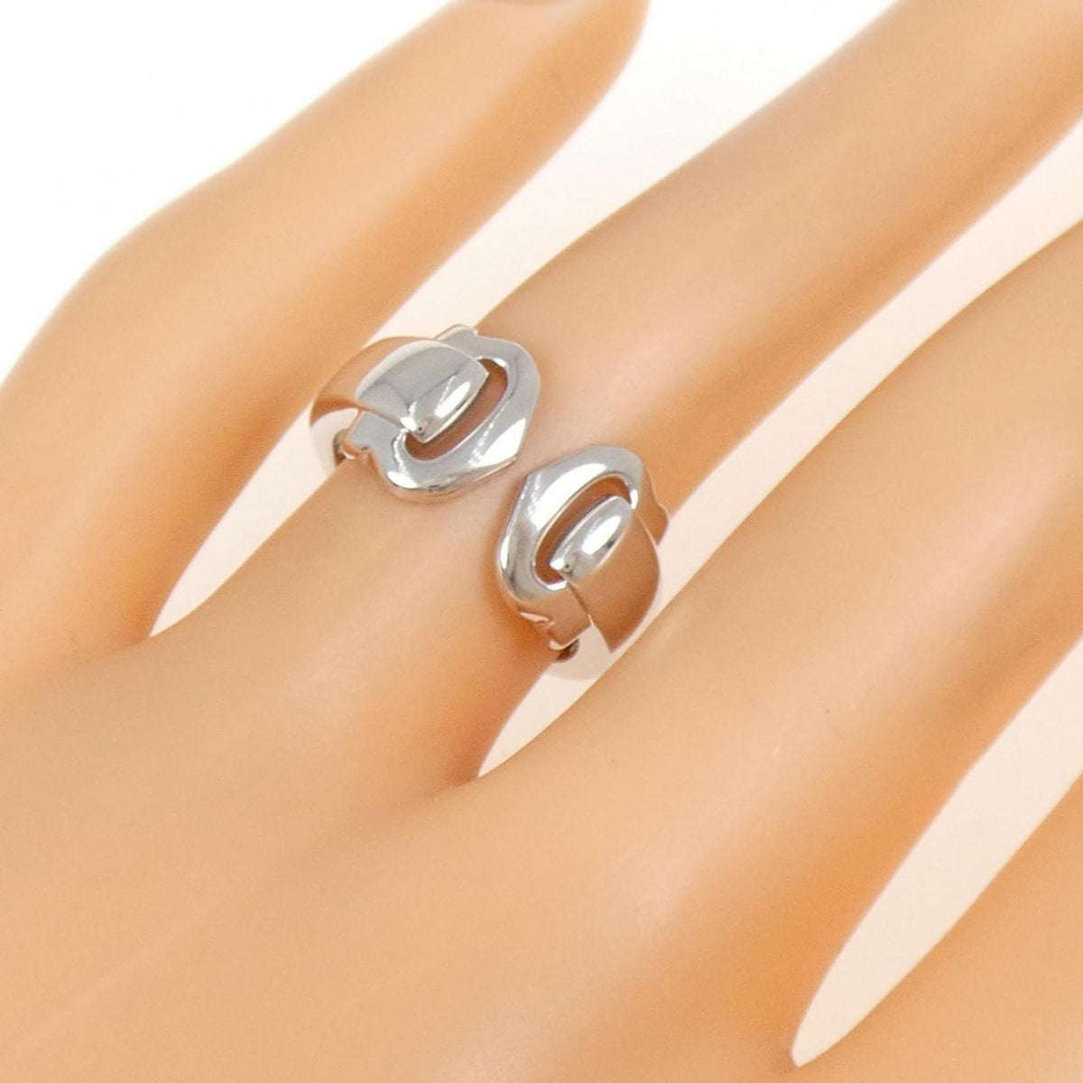 Cartier White Gold White Gold (18K) Band Ring (Pre-Owned)